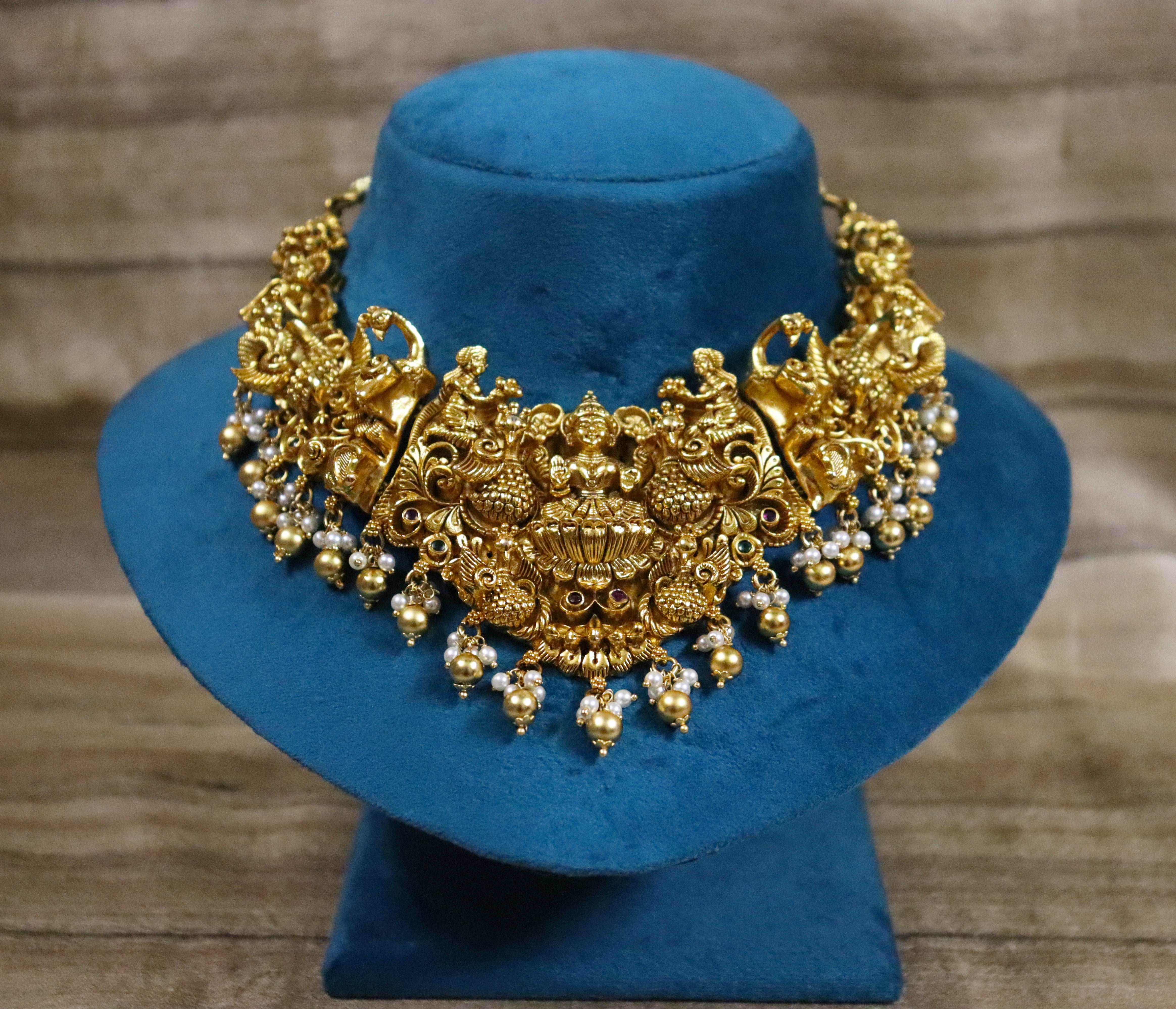 Laxmi Temple Necklace