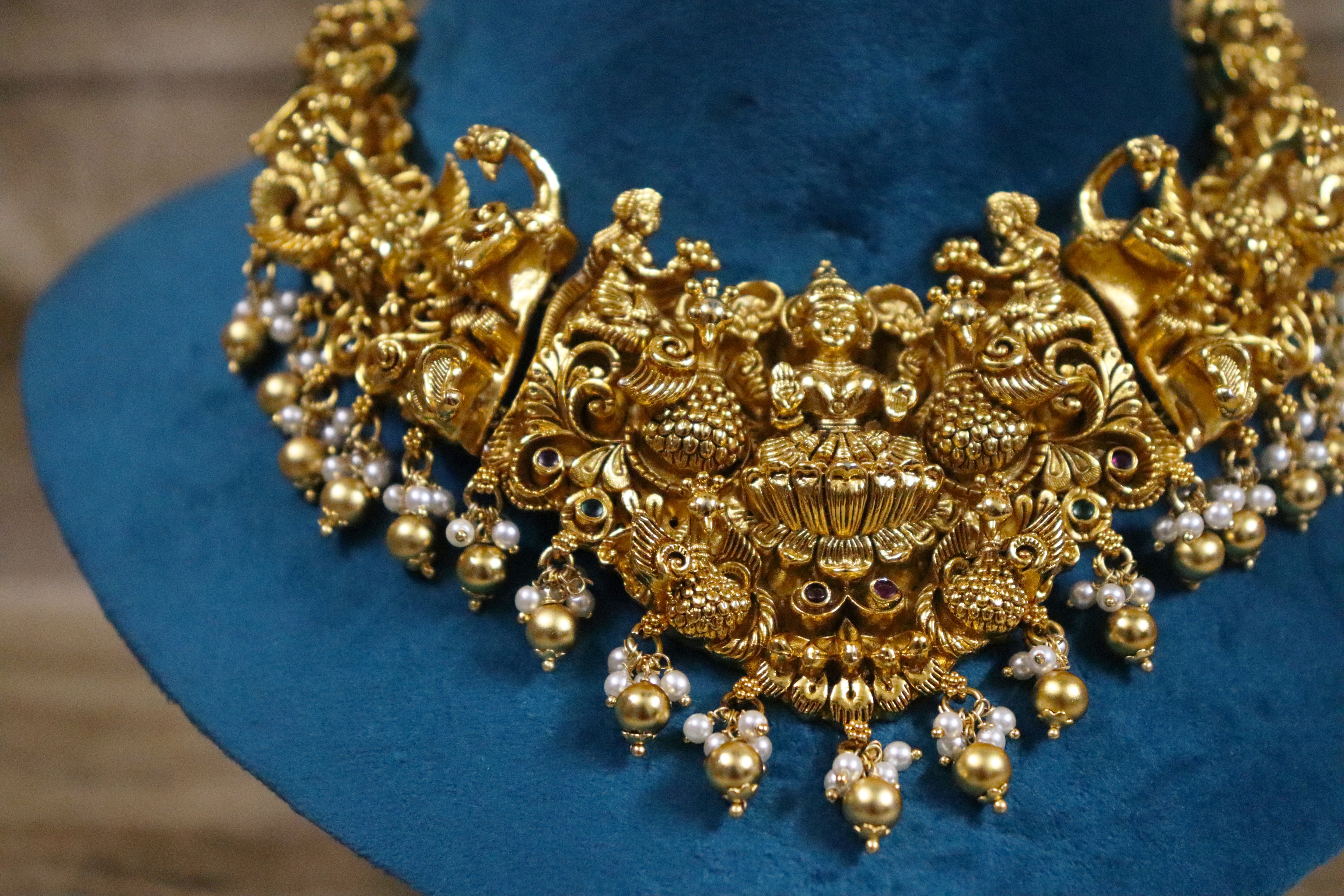 Laxmi Temple Necklace
