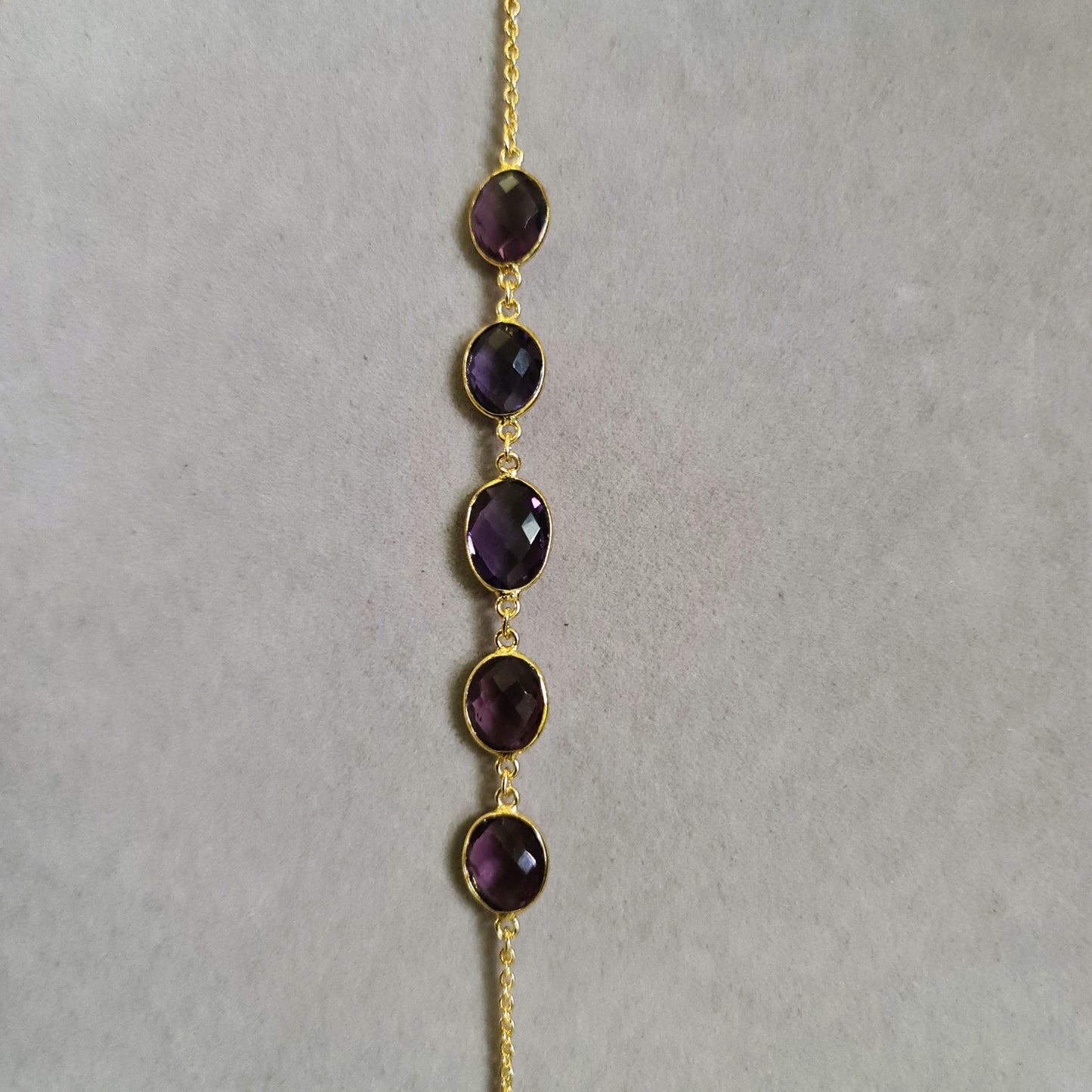 Amethyst Natural Stone Bracelet