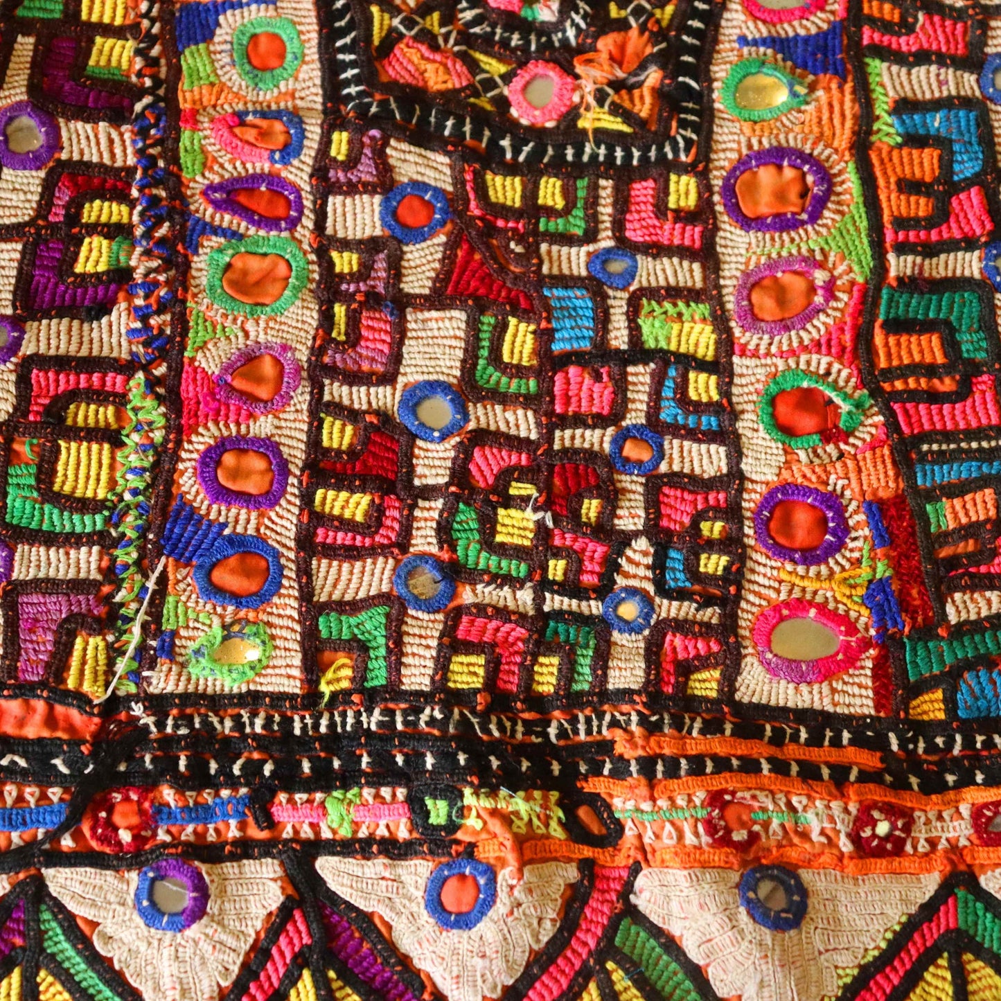 Banjara Embroidered Neck Yoke