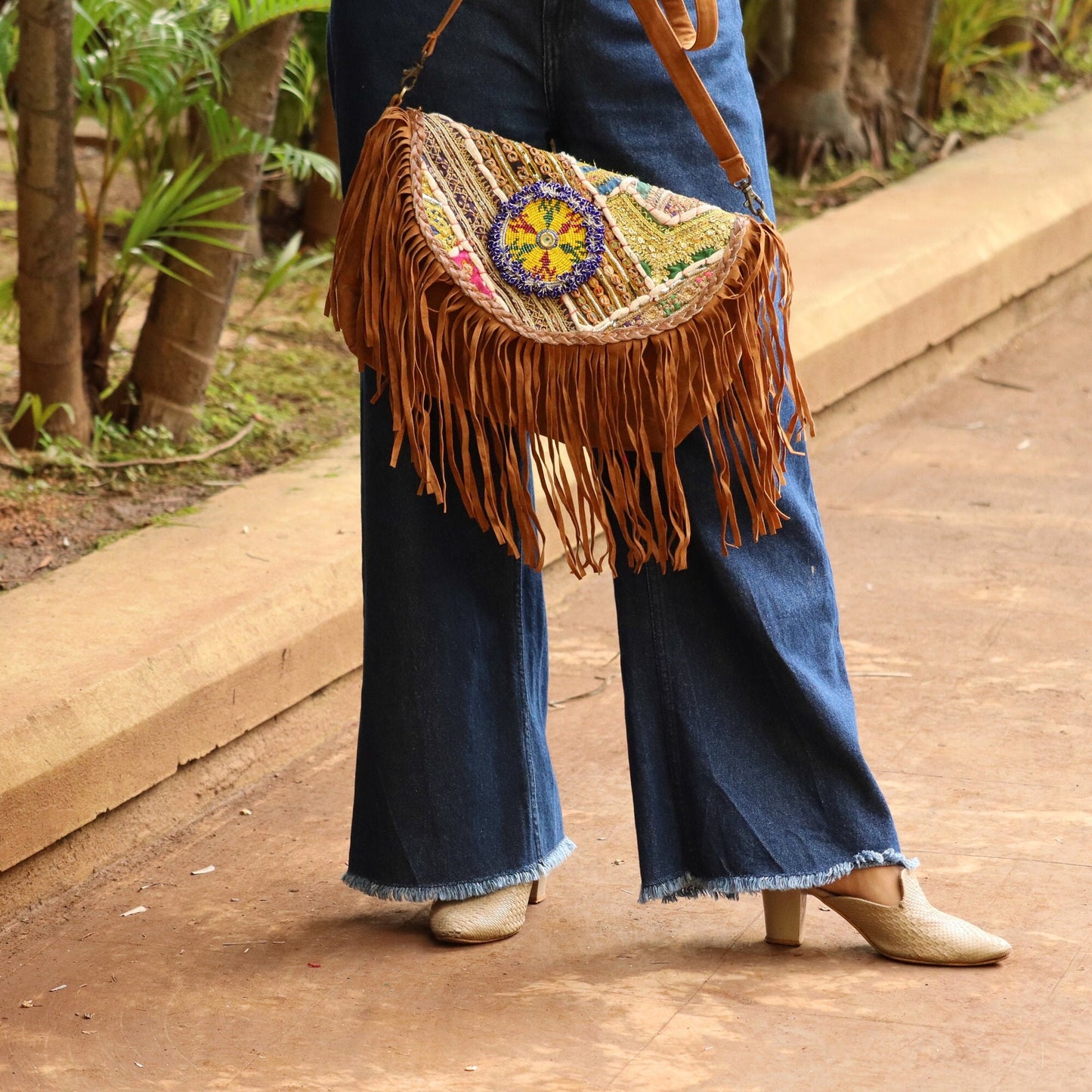 Banjara Fringes Sling Bag