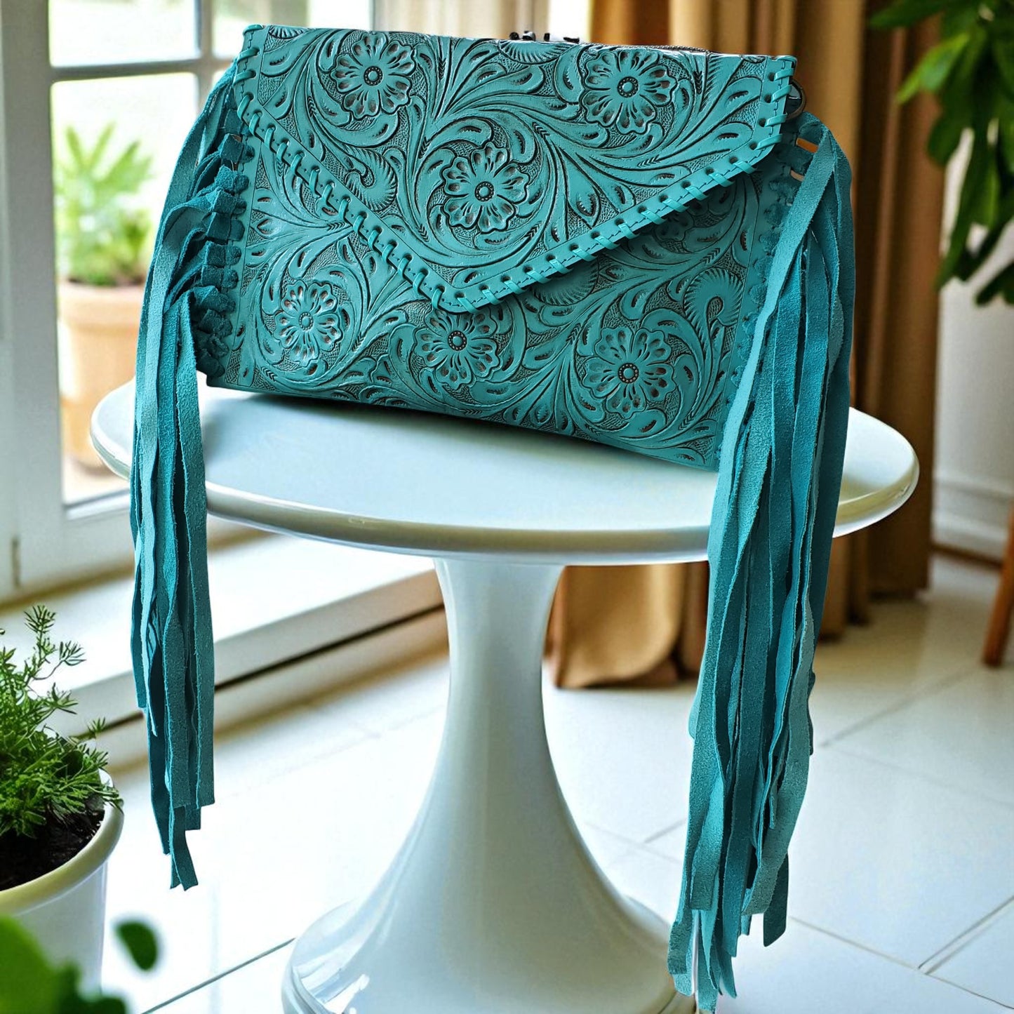 Western Fringes Crossbody Sling
