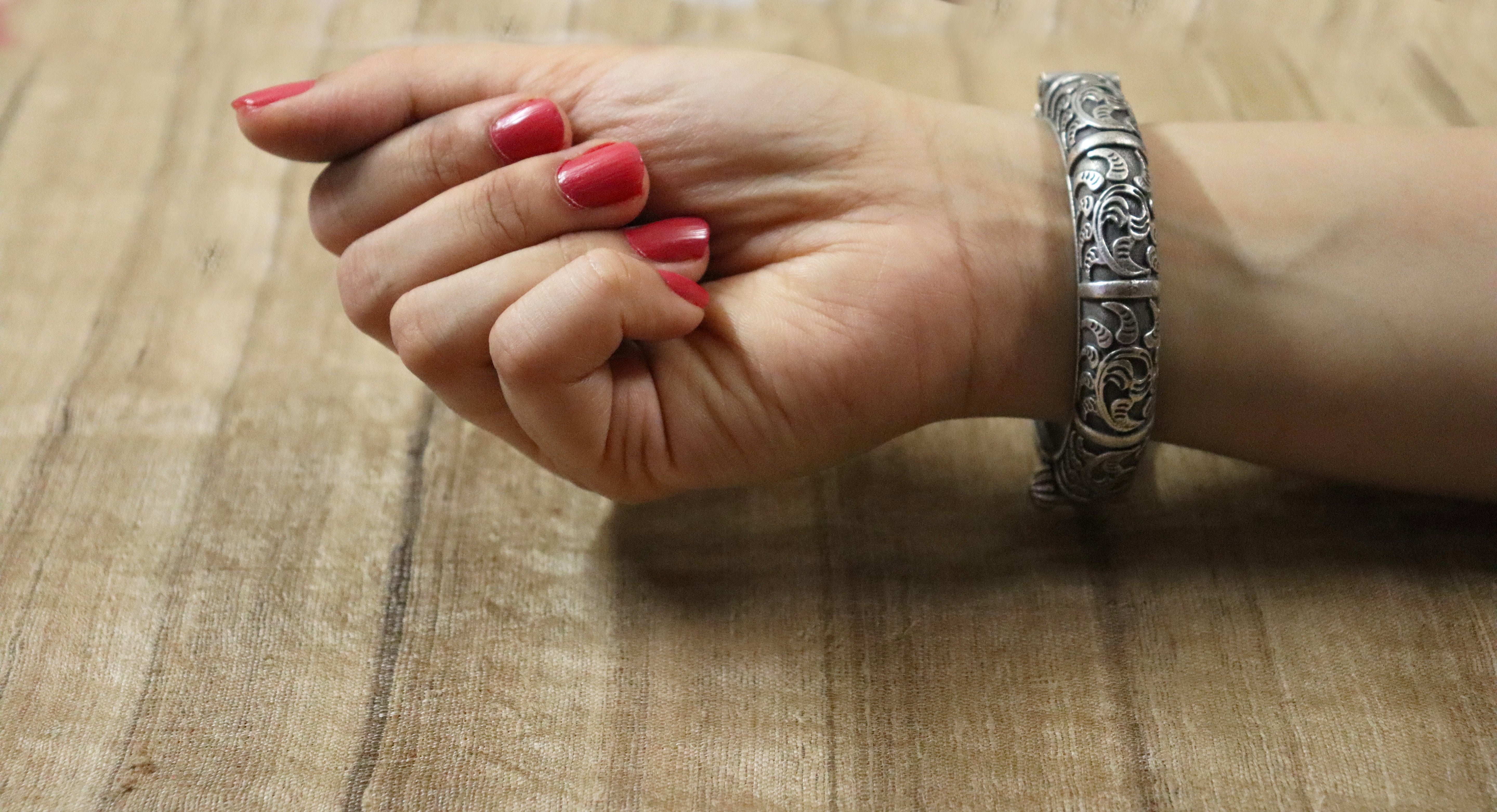 Silver Look Alike Bangle