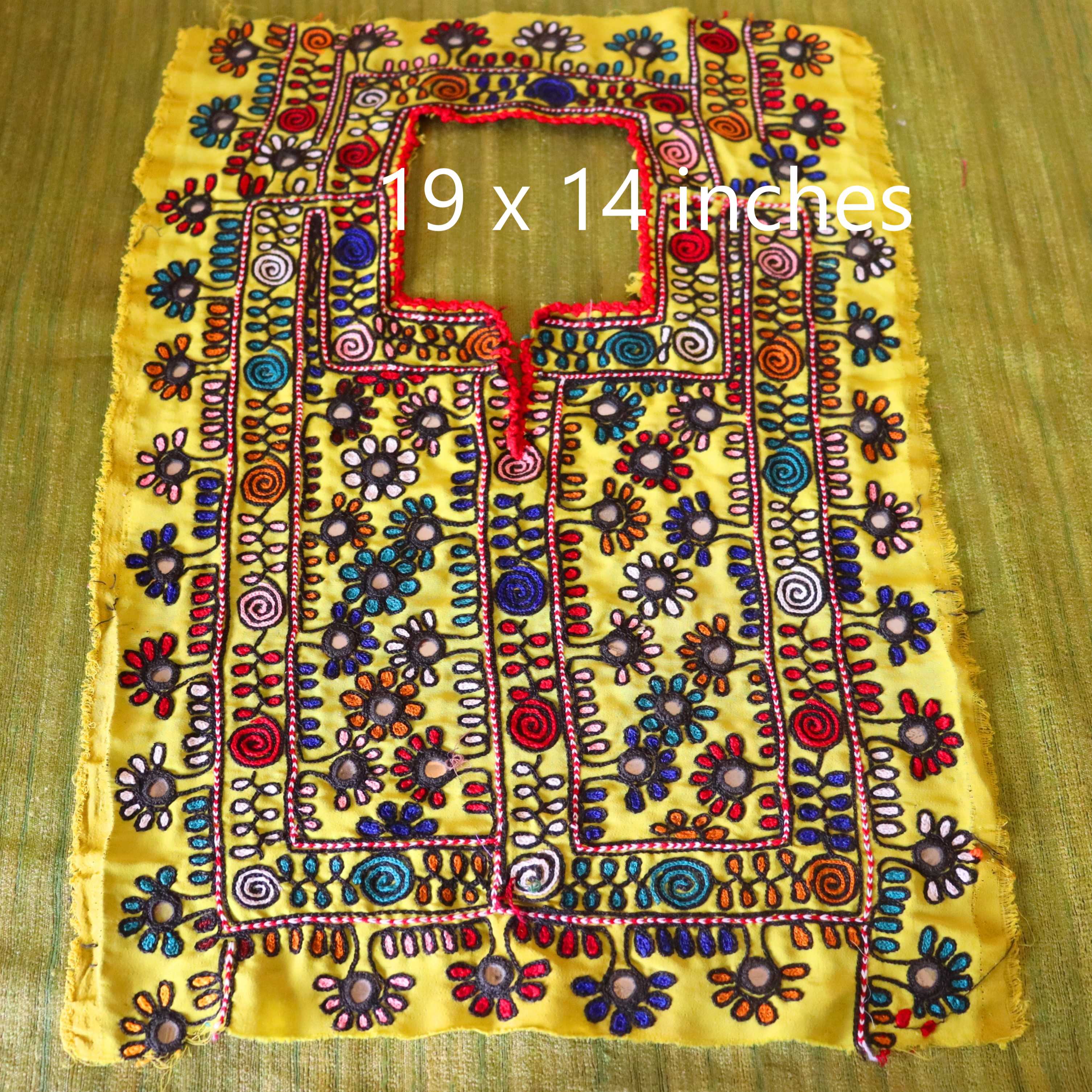Banjara Embroidered Neck Yoke