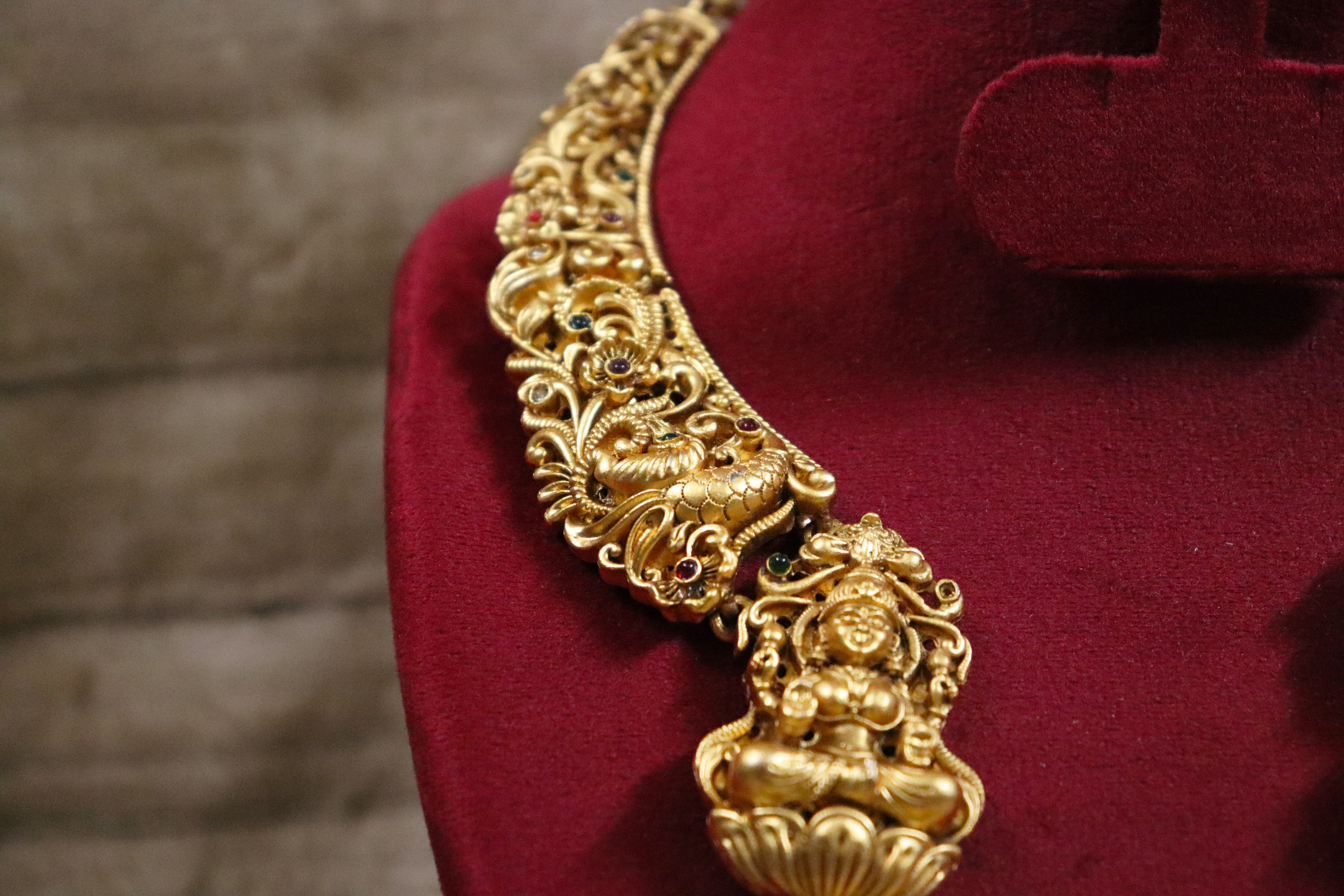 Temple Laxmi Necklace