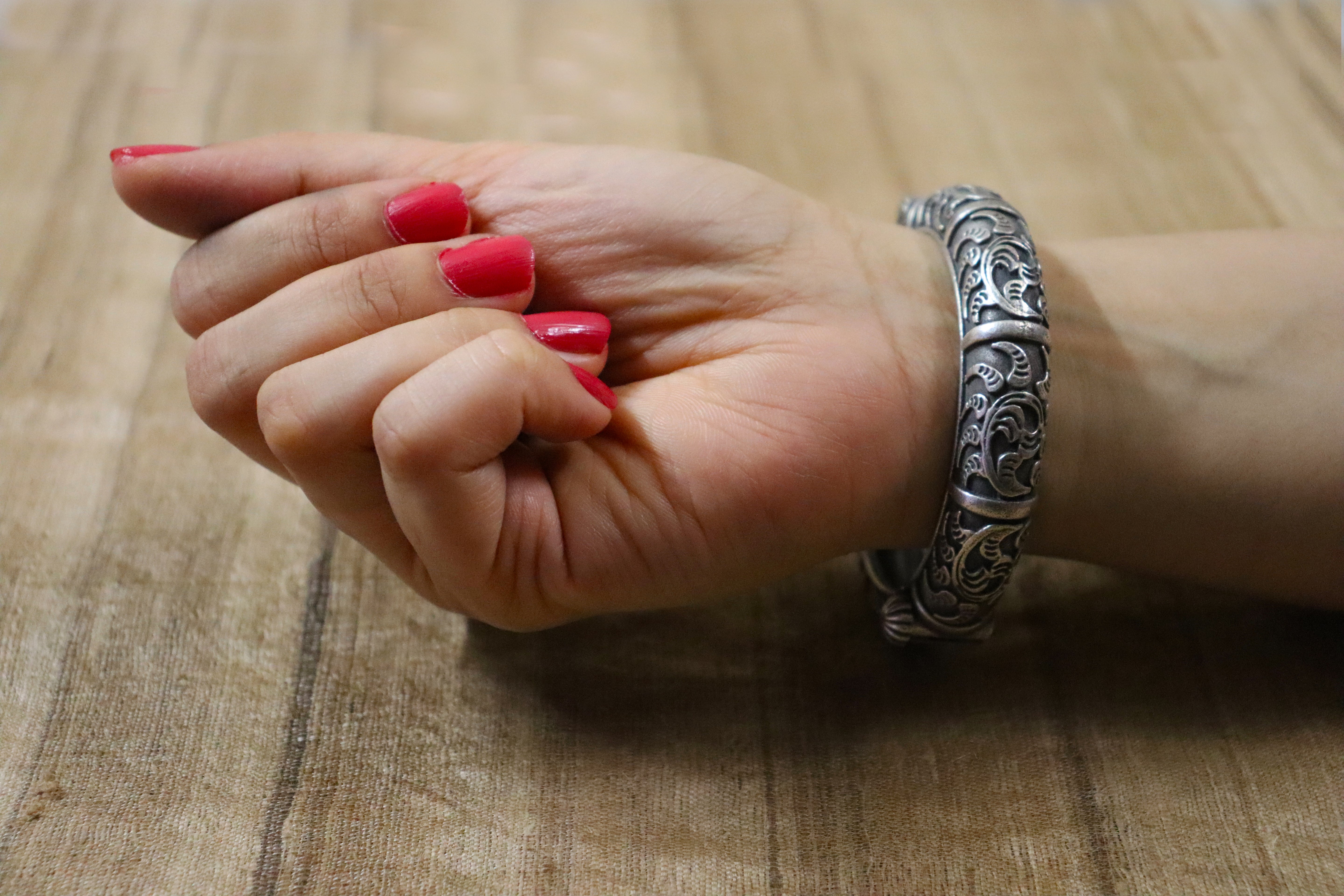Silver Look Alike Bangle