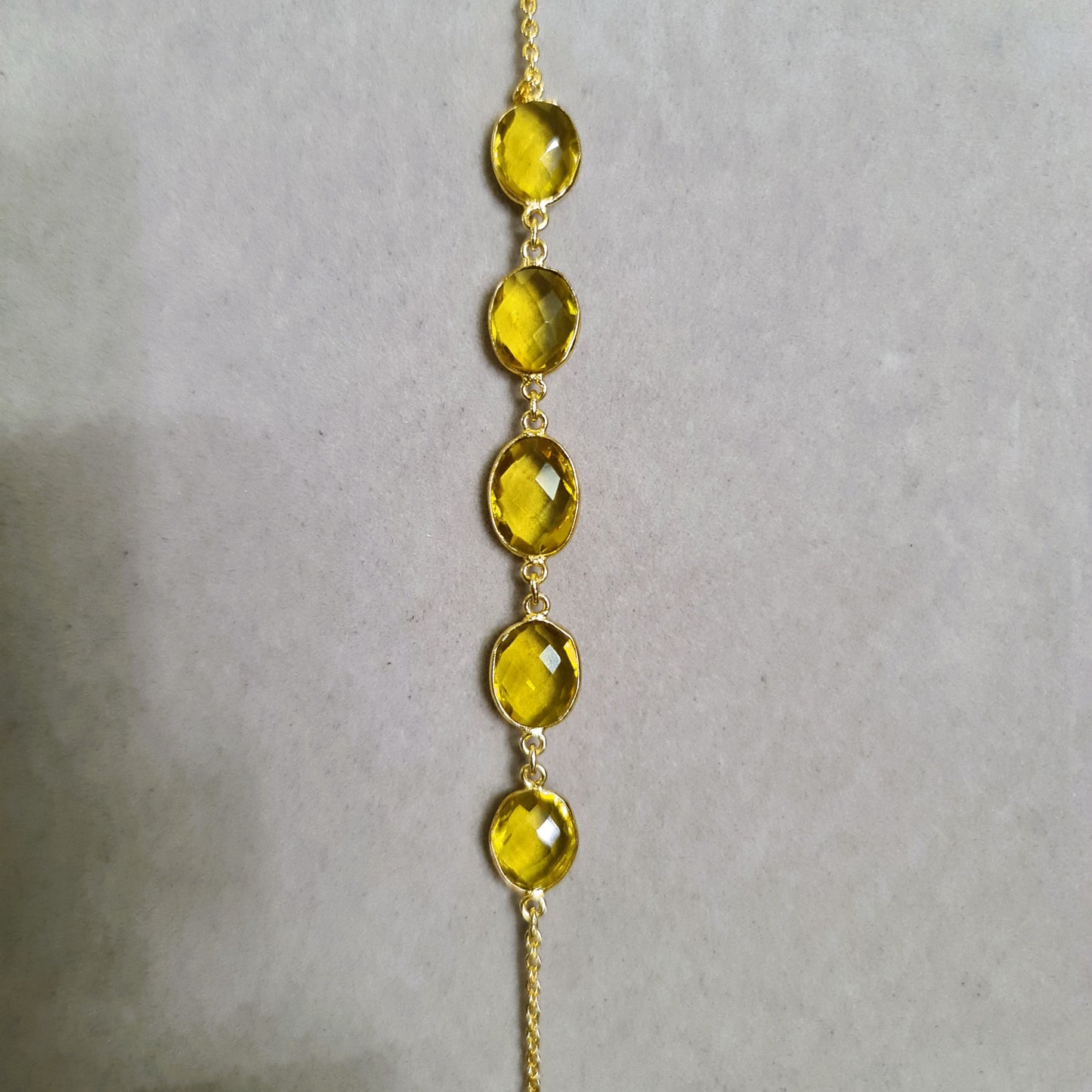 Citrine Natural Stone Bracelet