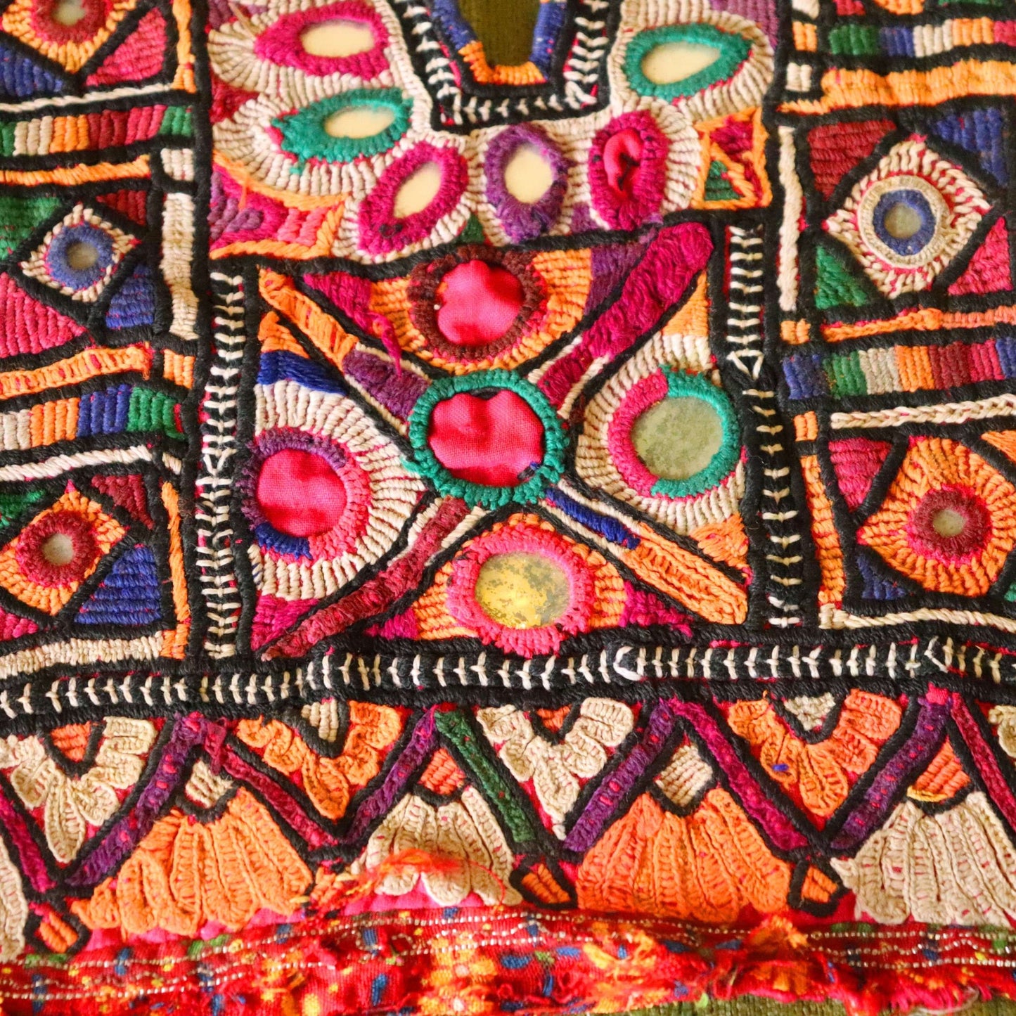 Banjara Embroidered Neck Yoke
