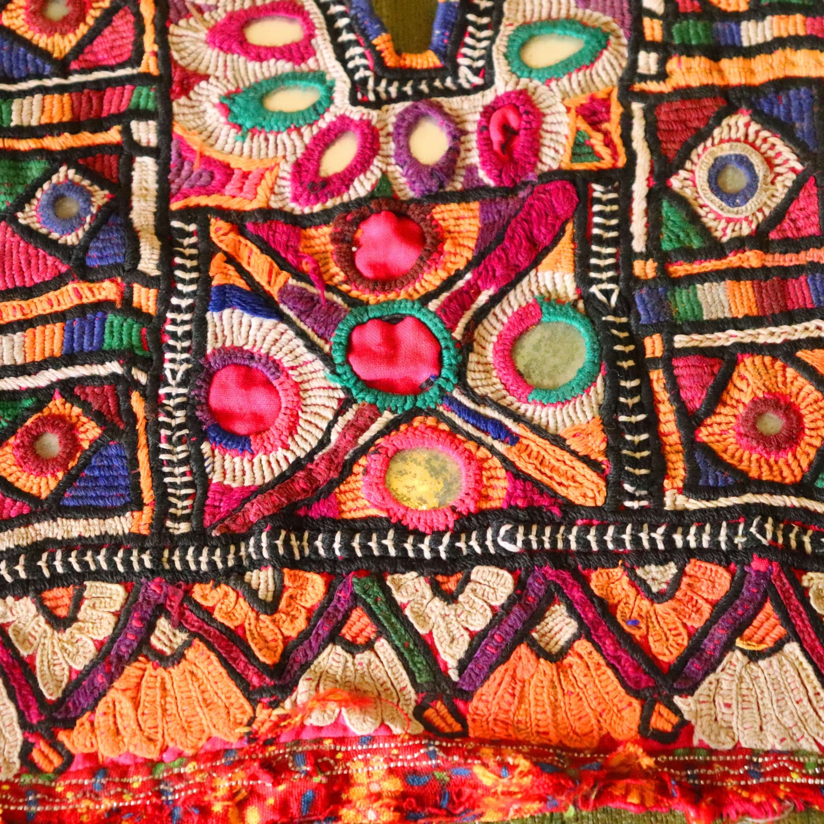 Banjara Embroidered Neck Yoke