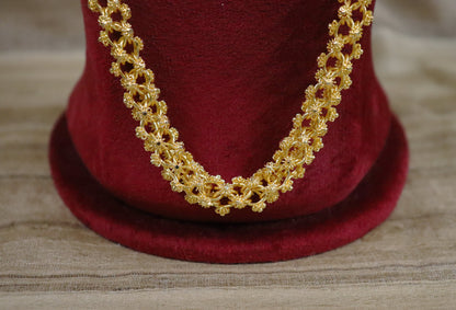 Parijat Floral Jaali Necklace