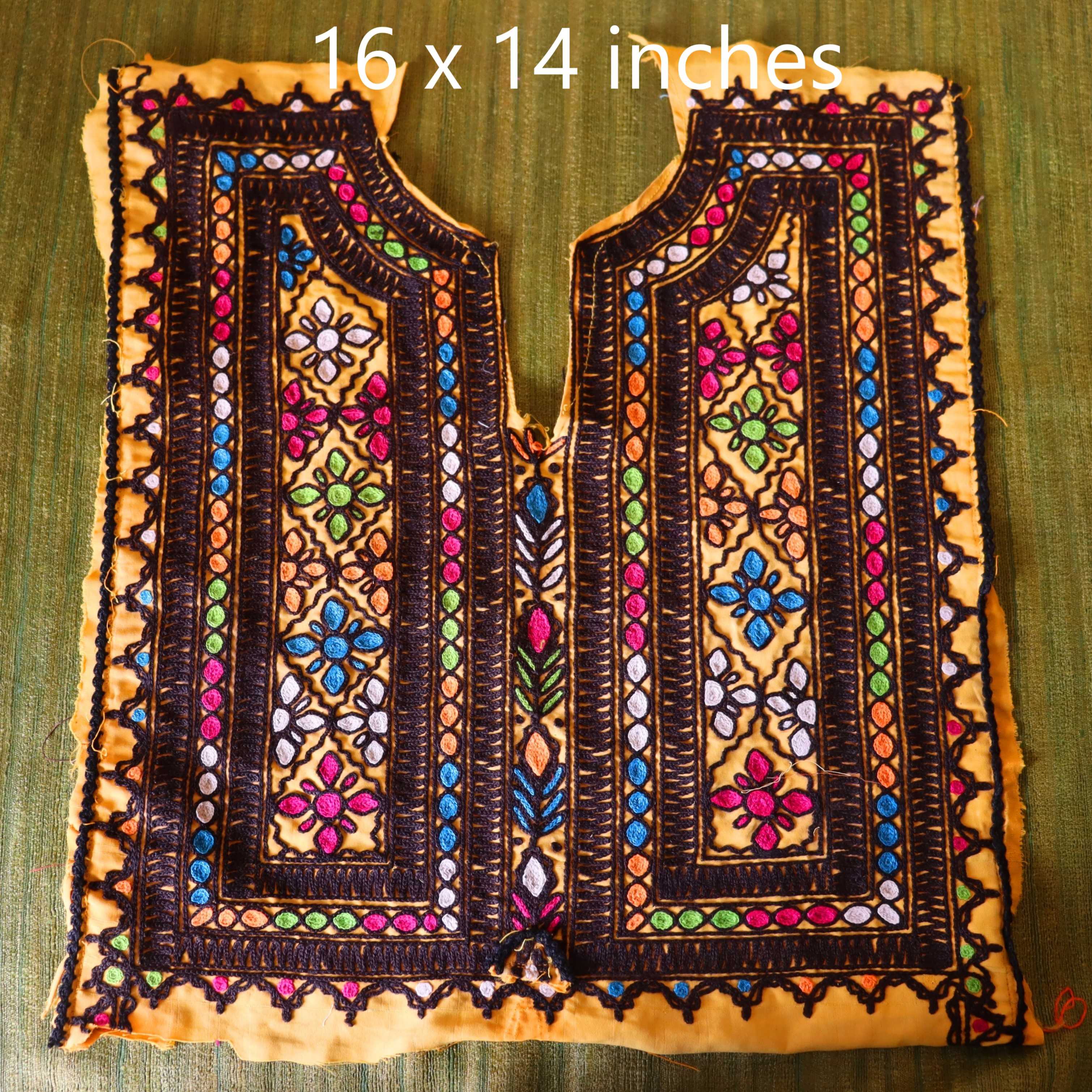 Banjara Embroidered Neck Yoke
