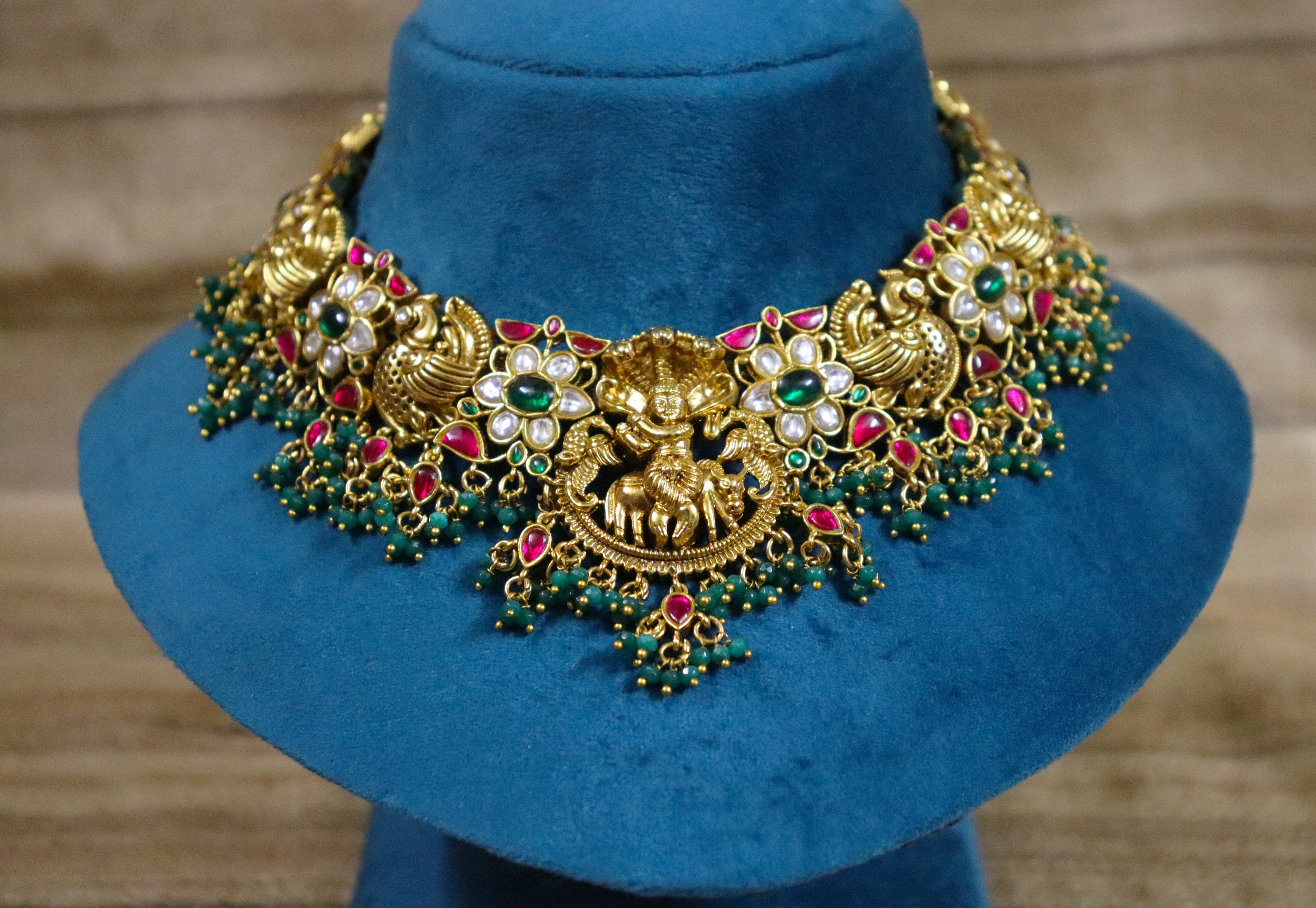 Kemp Stone Temple Necklace