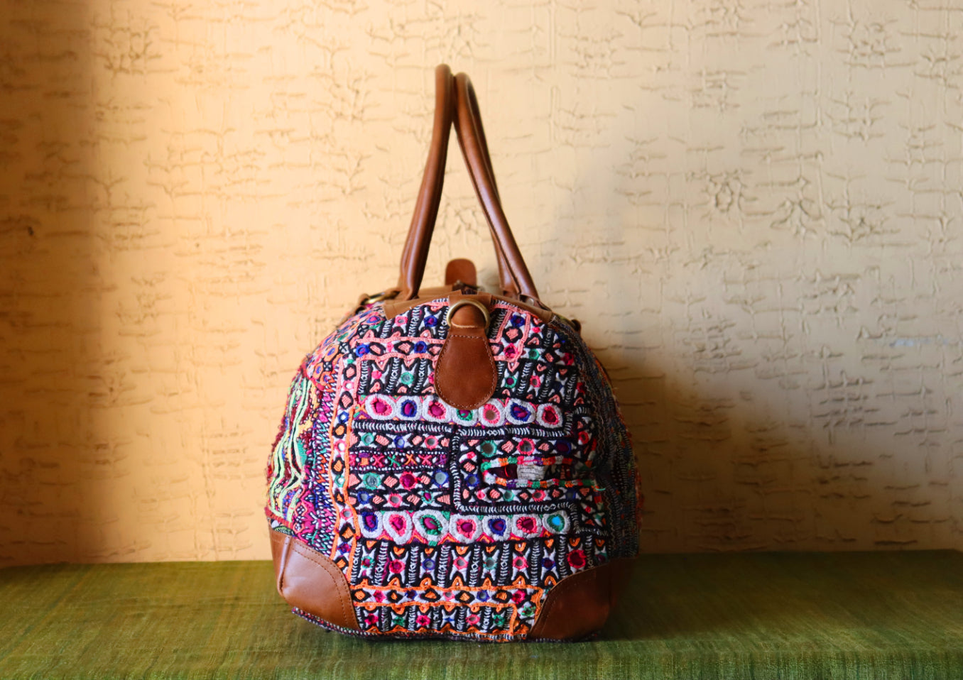 Banjara Leather Weekender