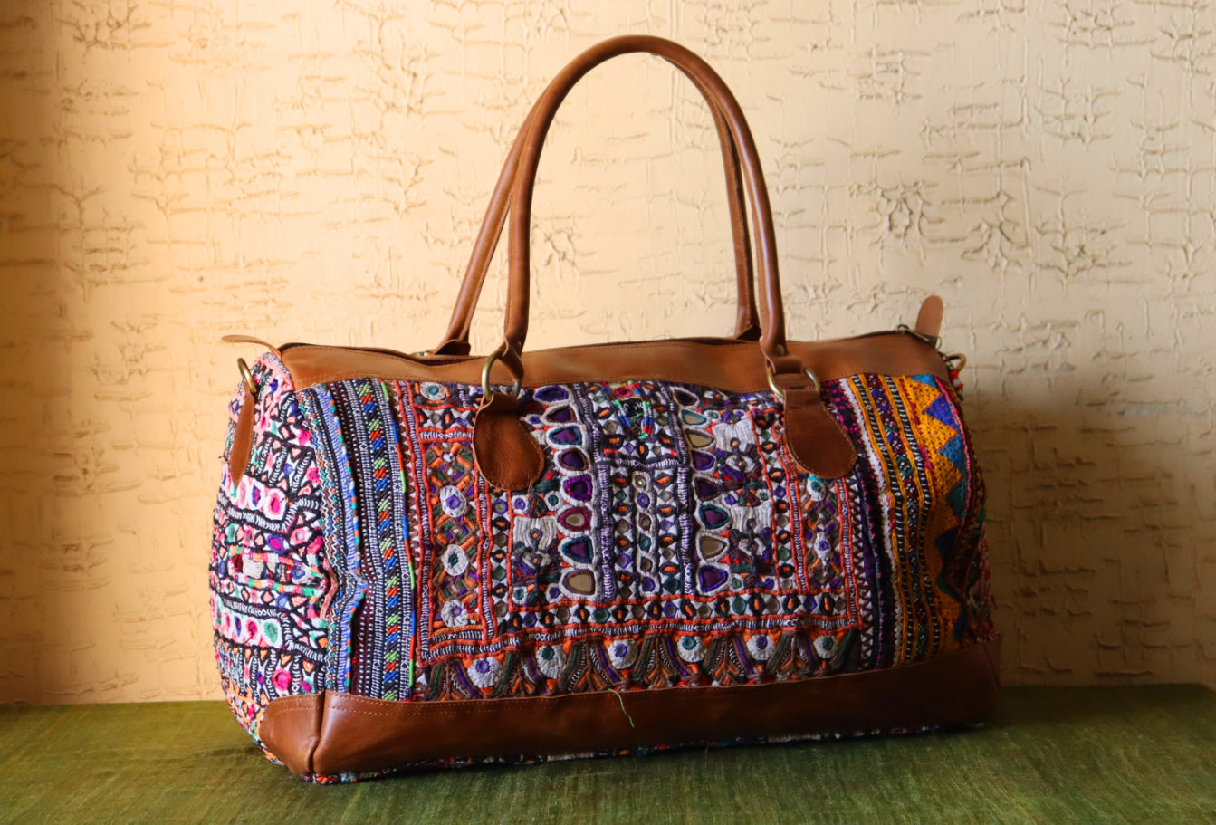 Banjara Leather Weekender