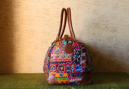 Banjara Leather Weekender