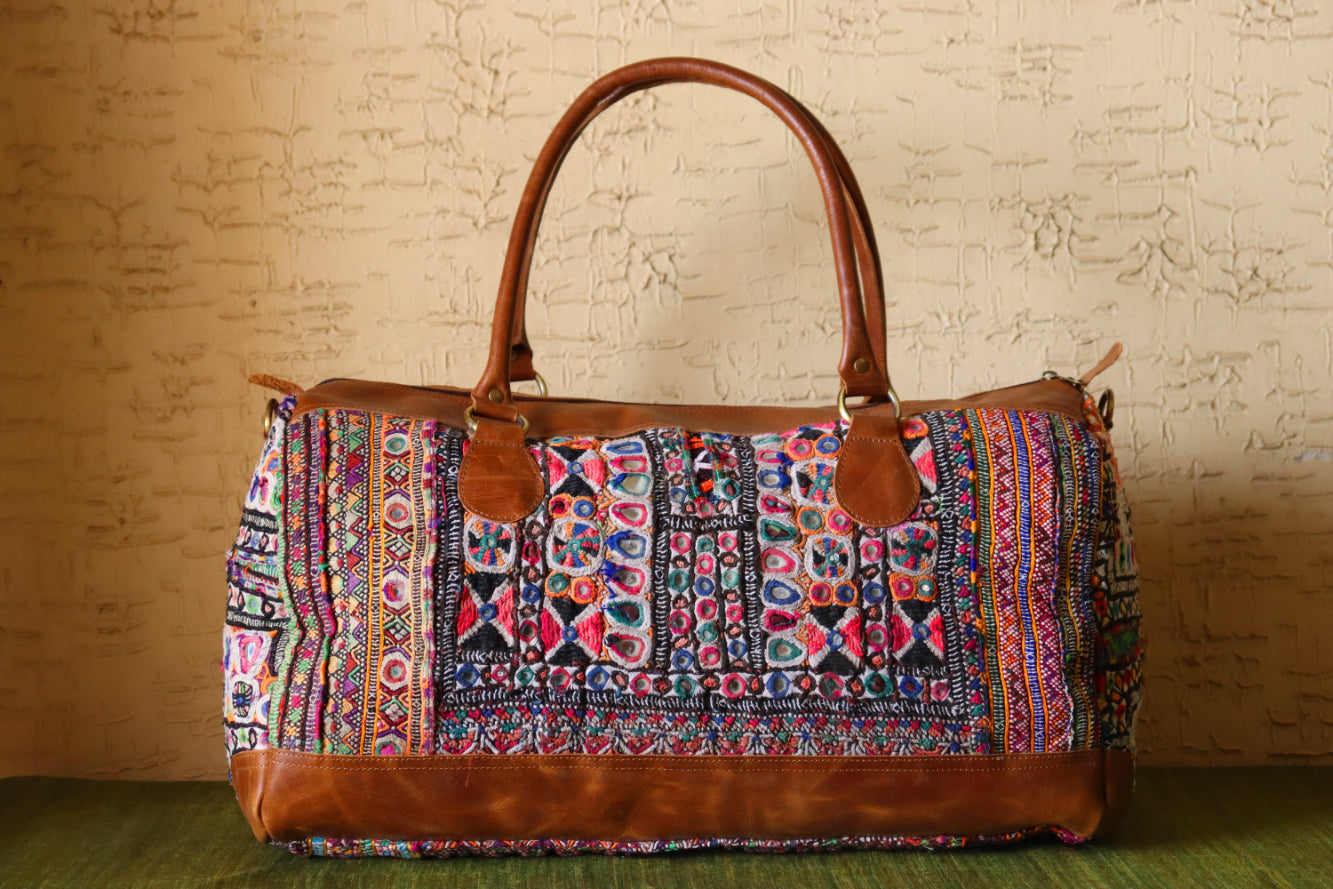 Banjara Leather Weekender