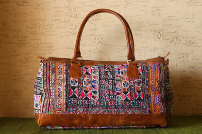 Banjara Leather Weekender