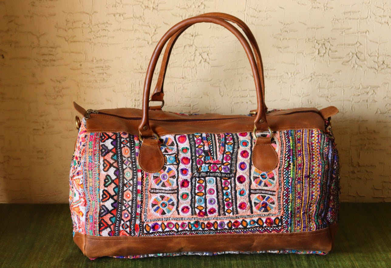 Banjara Leather Weekender
