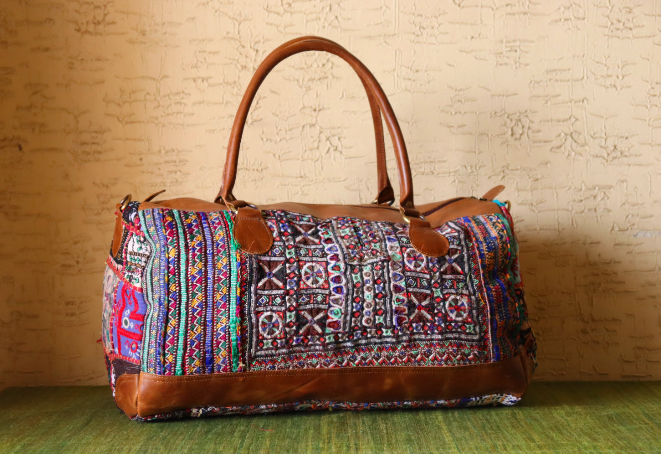 Banjara Leather Weekender