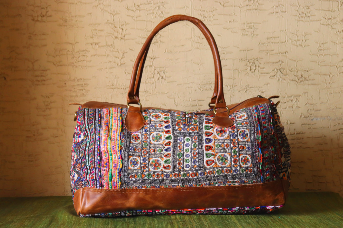 Banjara Leather Weekender