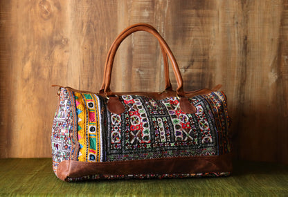 Banjara Leather Weekender