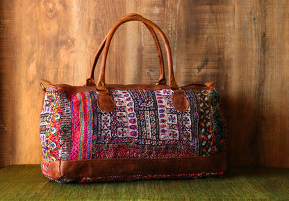 Banjara Leather Weekender