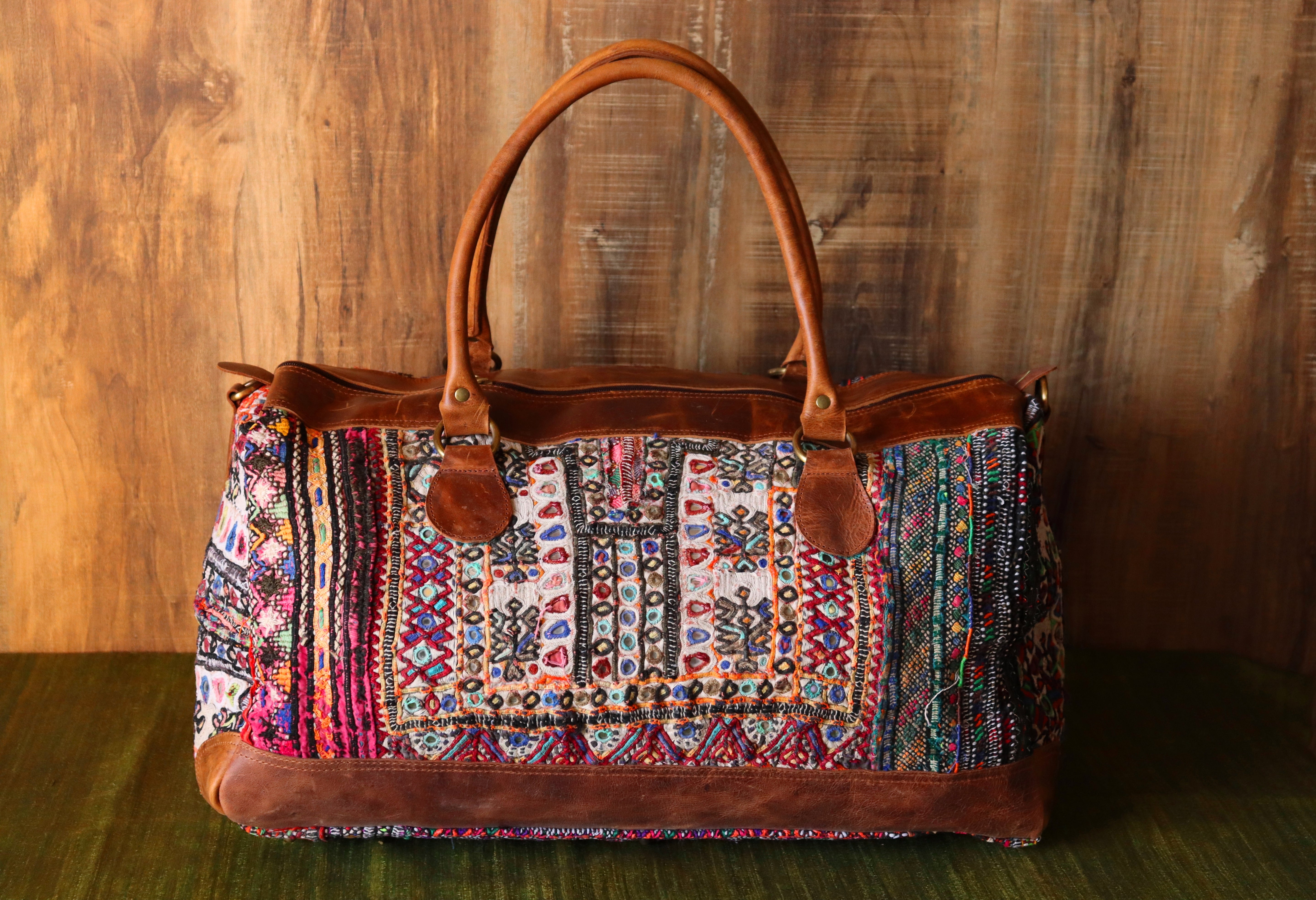 Banjara Leather Weekender