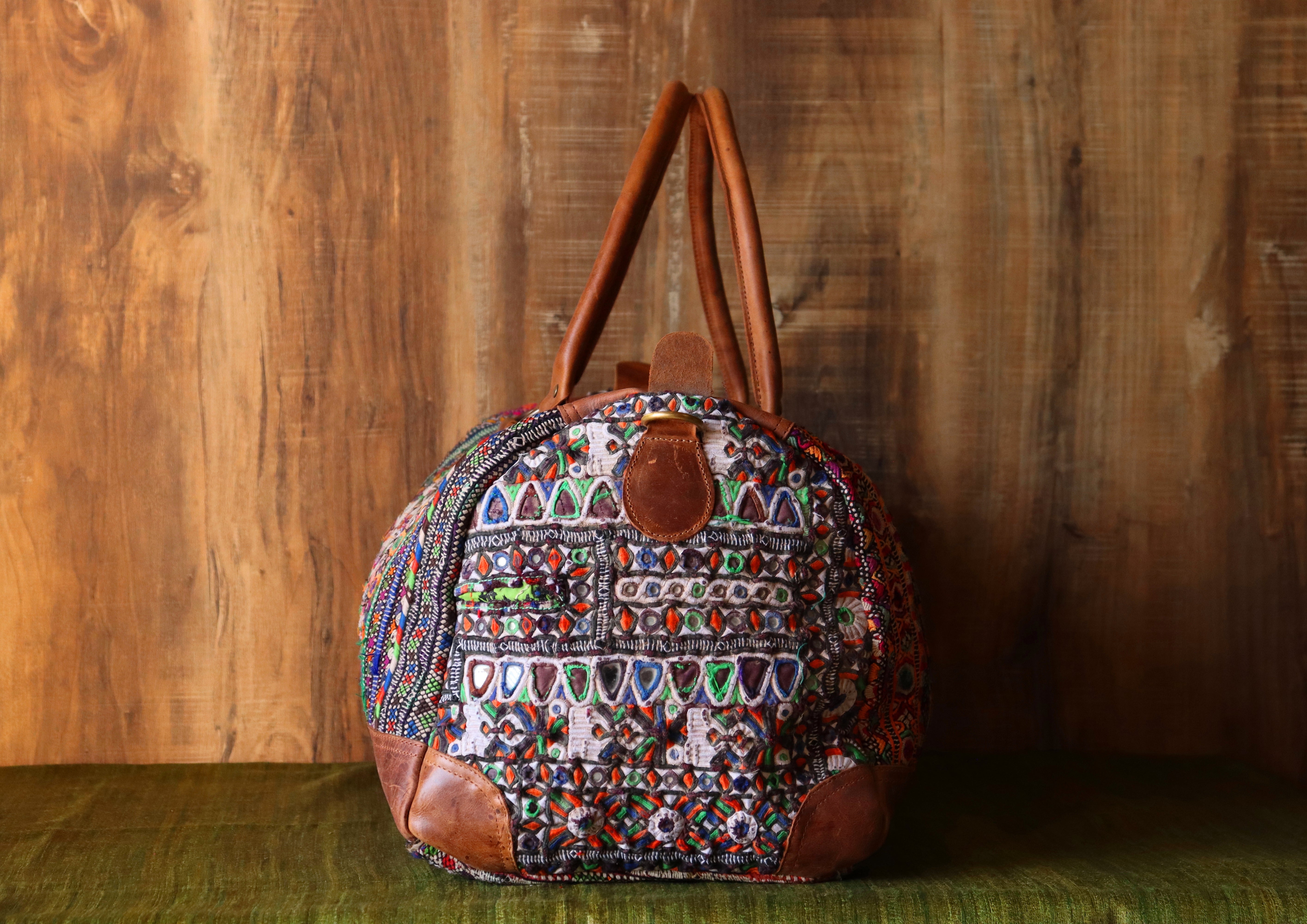 Banjara Leather Weekender