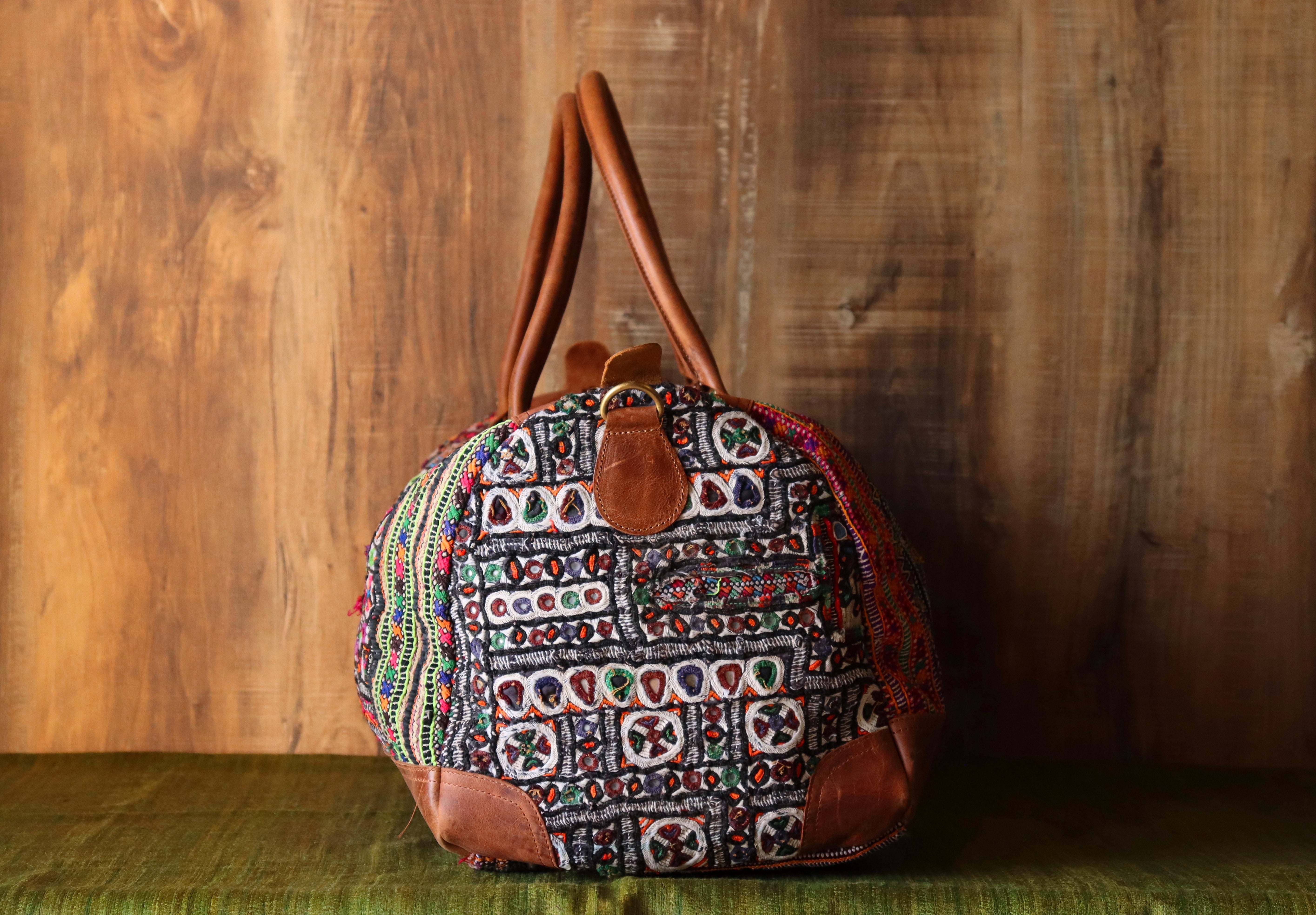 Banjara Leather Weekender