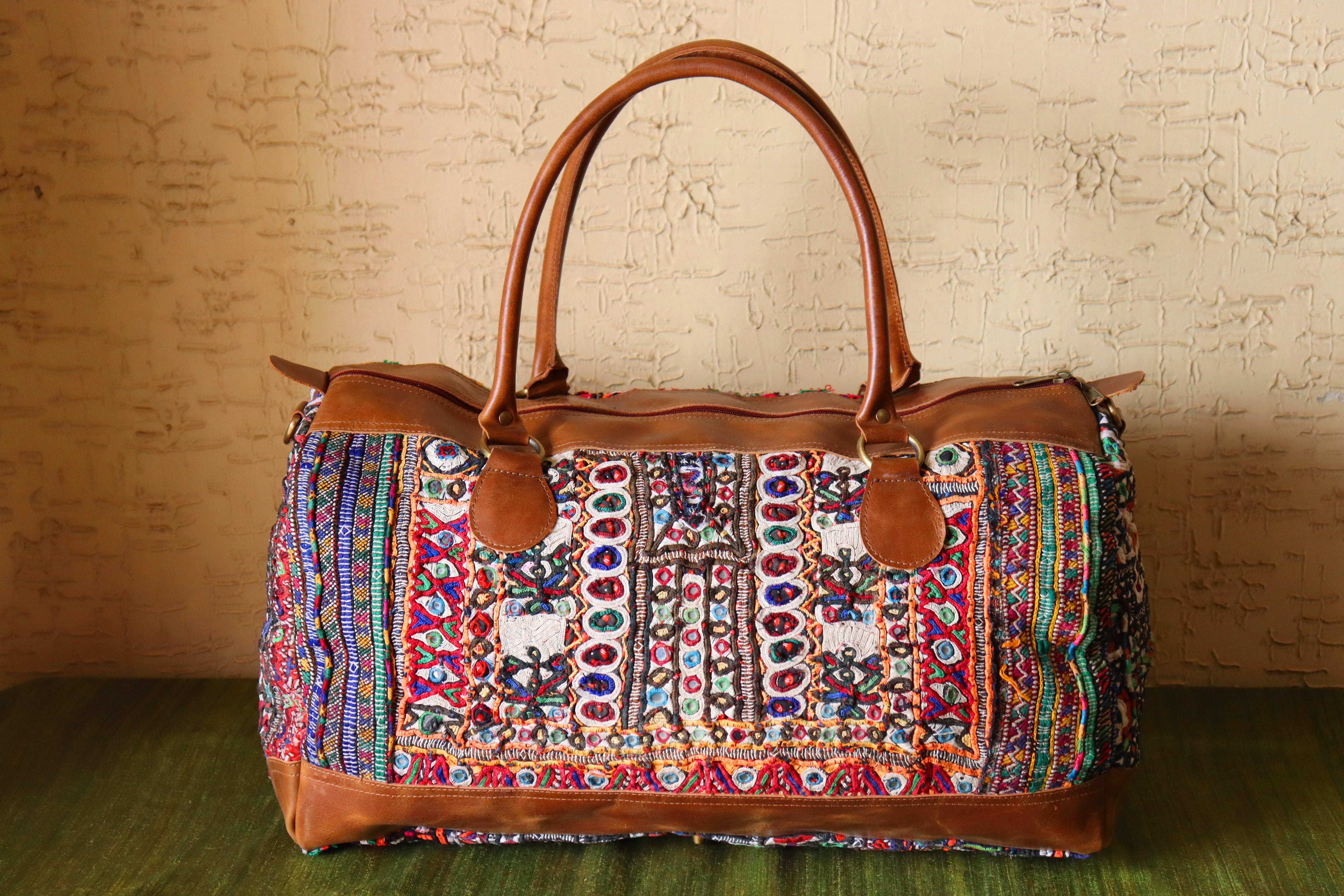 Banjara Leather Weekender