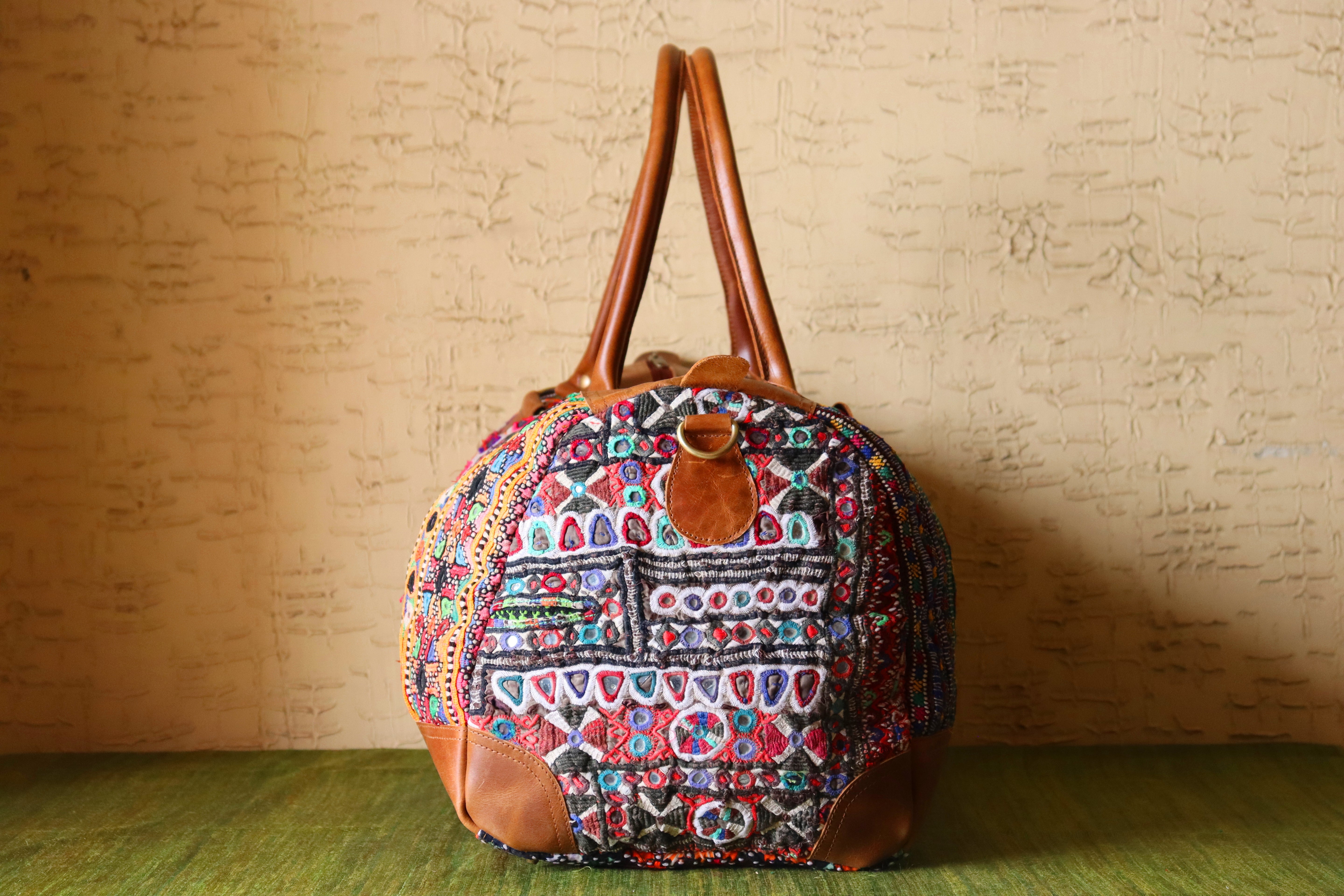 Banjara Leather Weekender