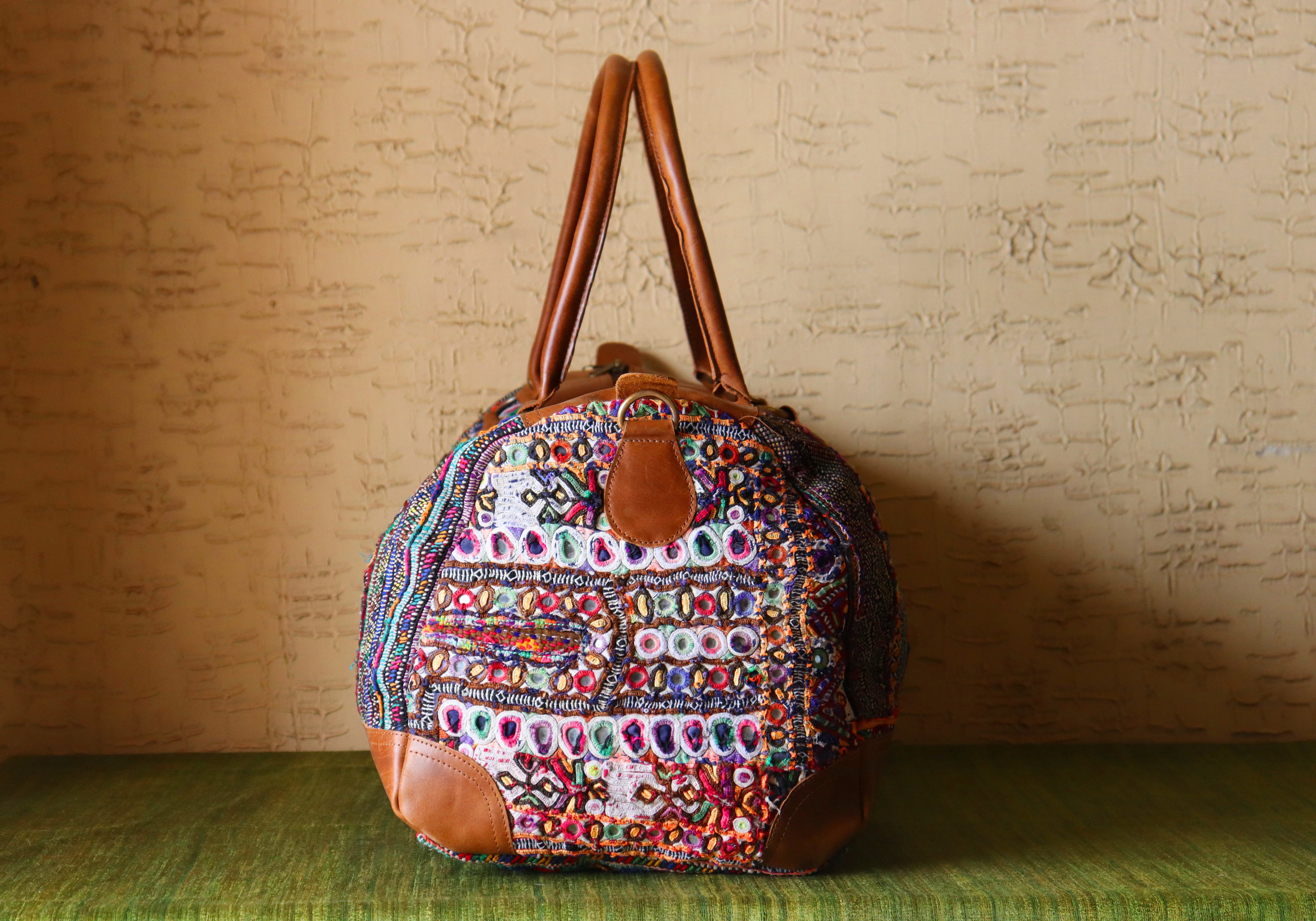 Banjara Leather Weekender