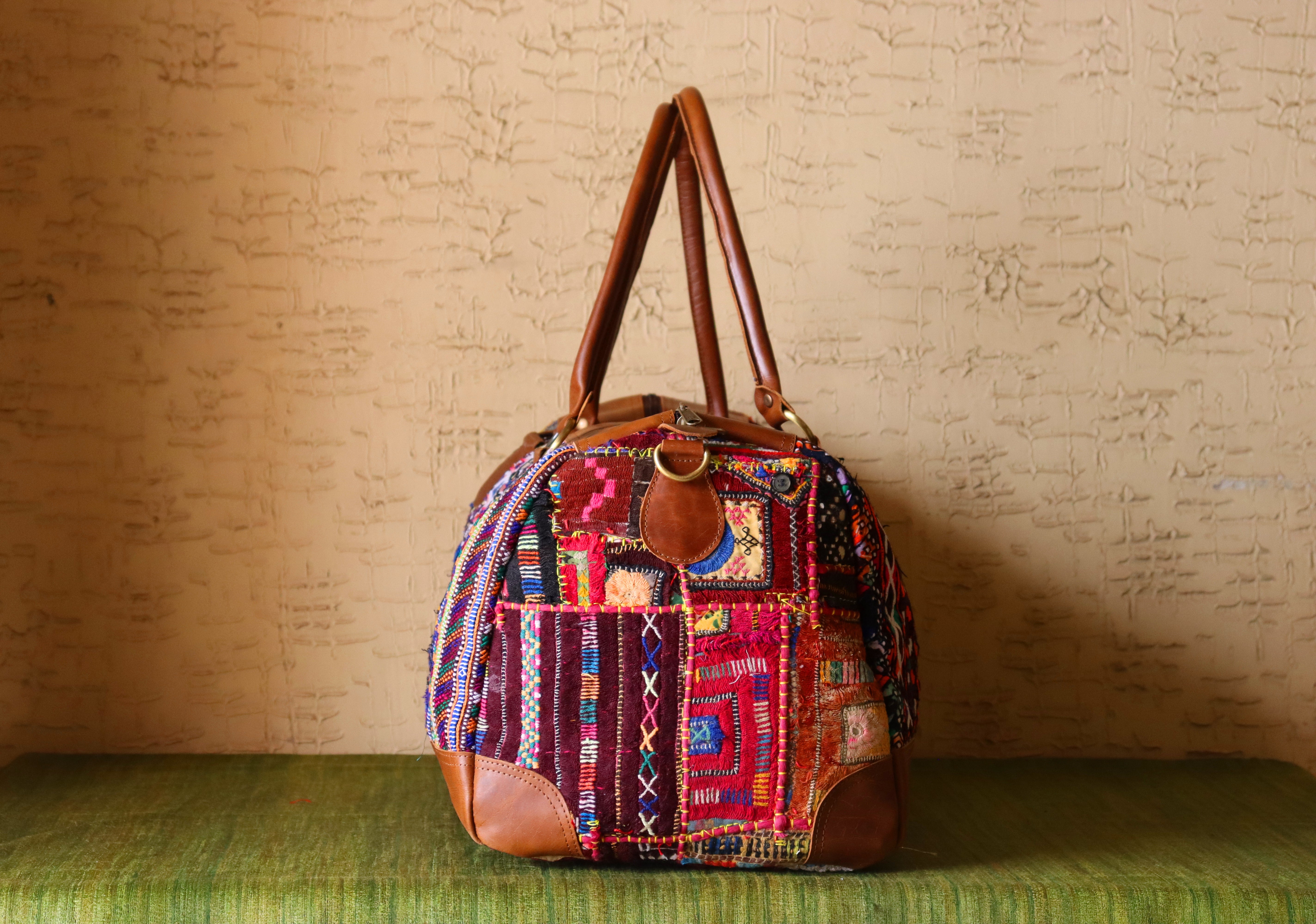 Banjara Leather Weekender