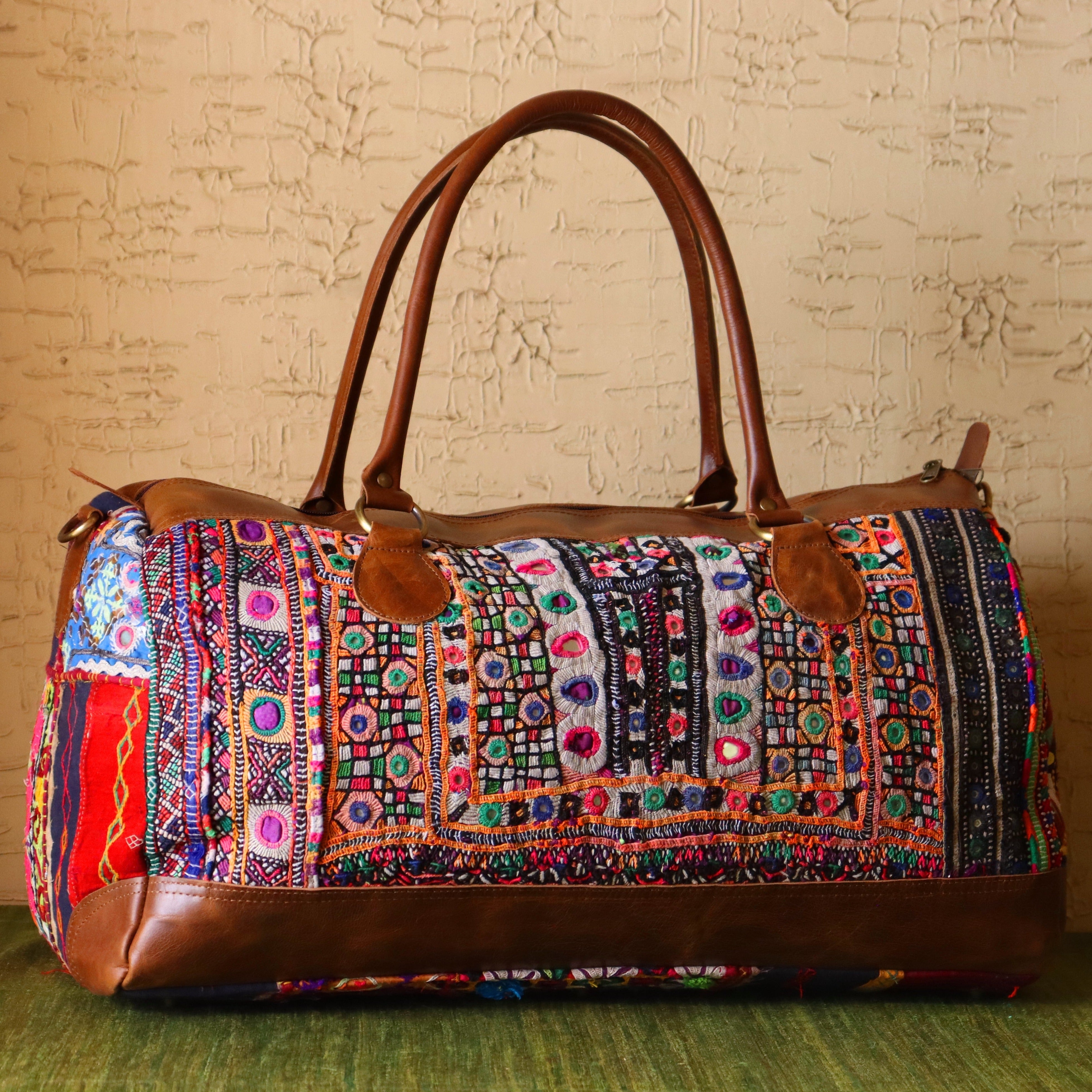 Banjara Leather Weekender