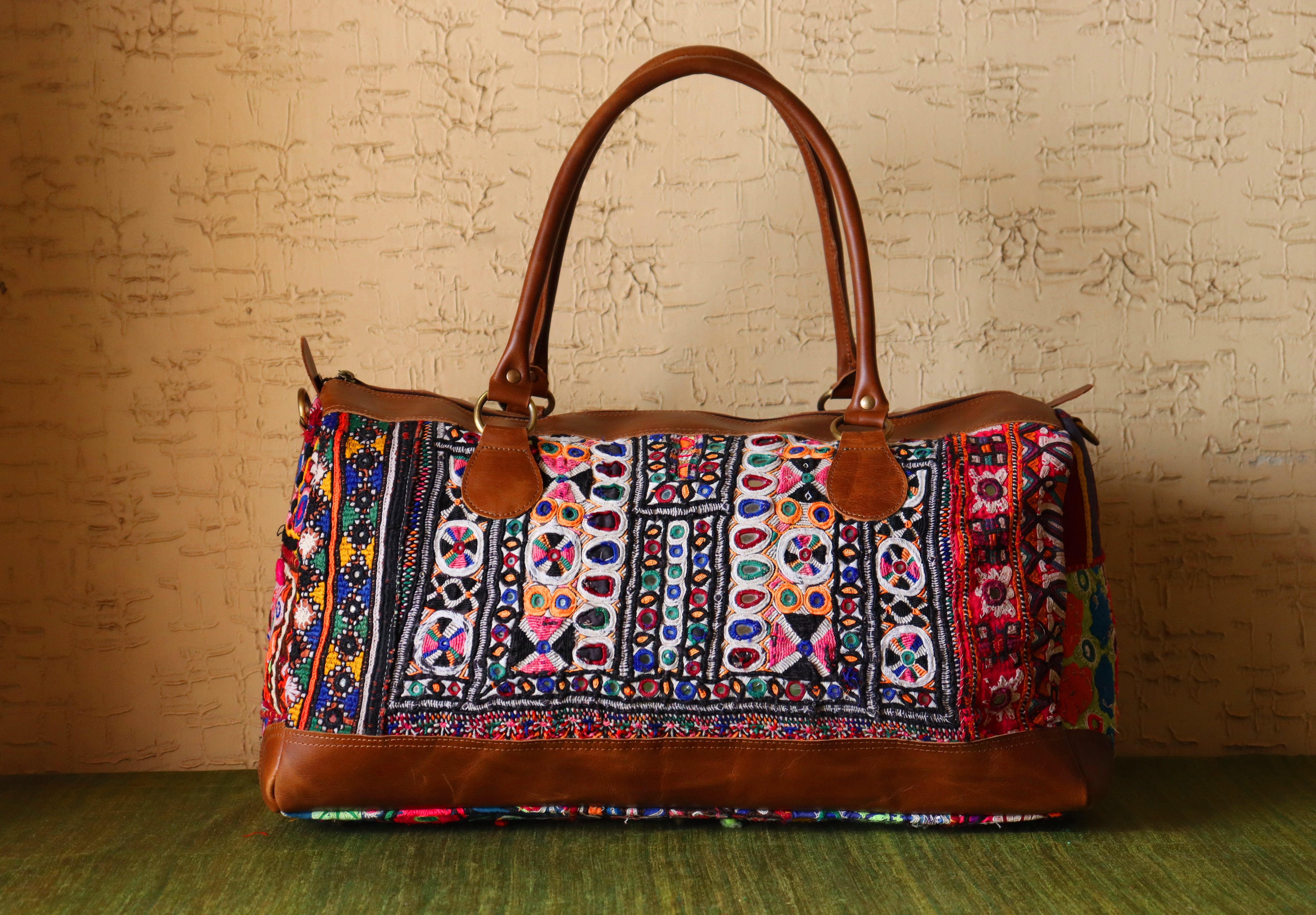 Banjara Leather Weekender