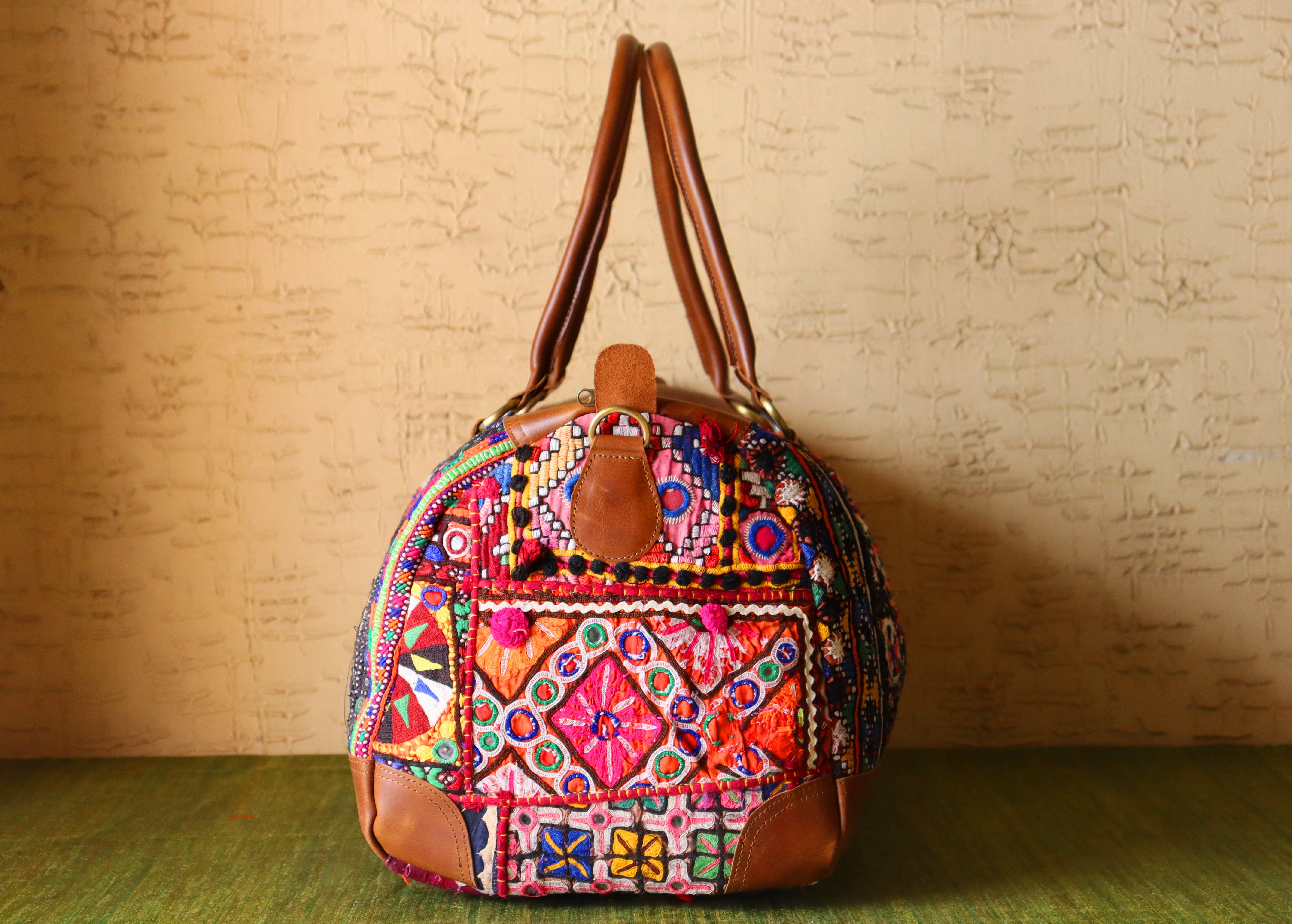 Banjara Leather Weekender