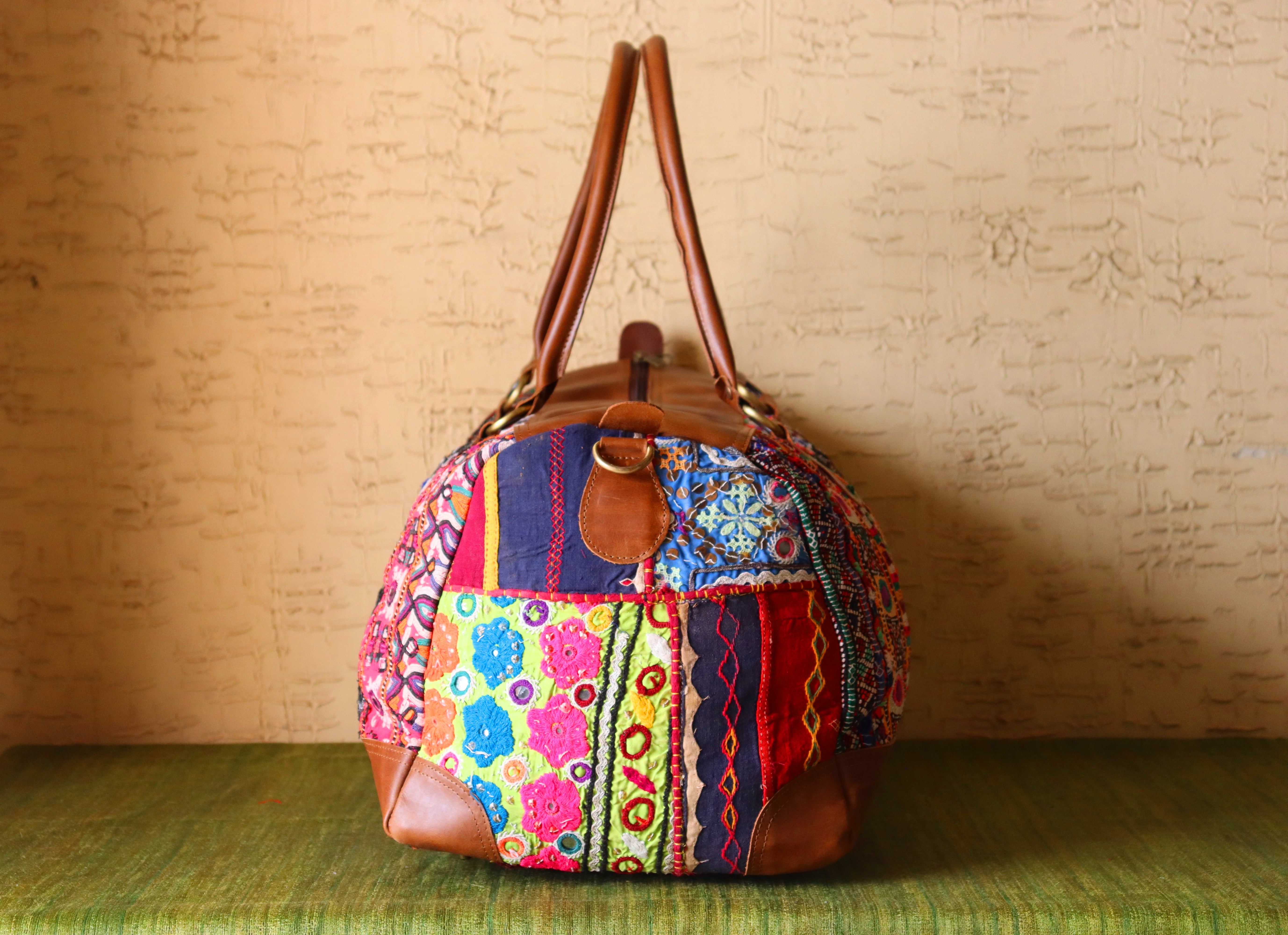 Banjara Leather Weekender