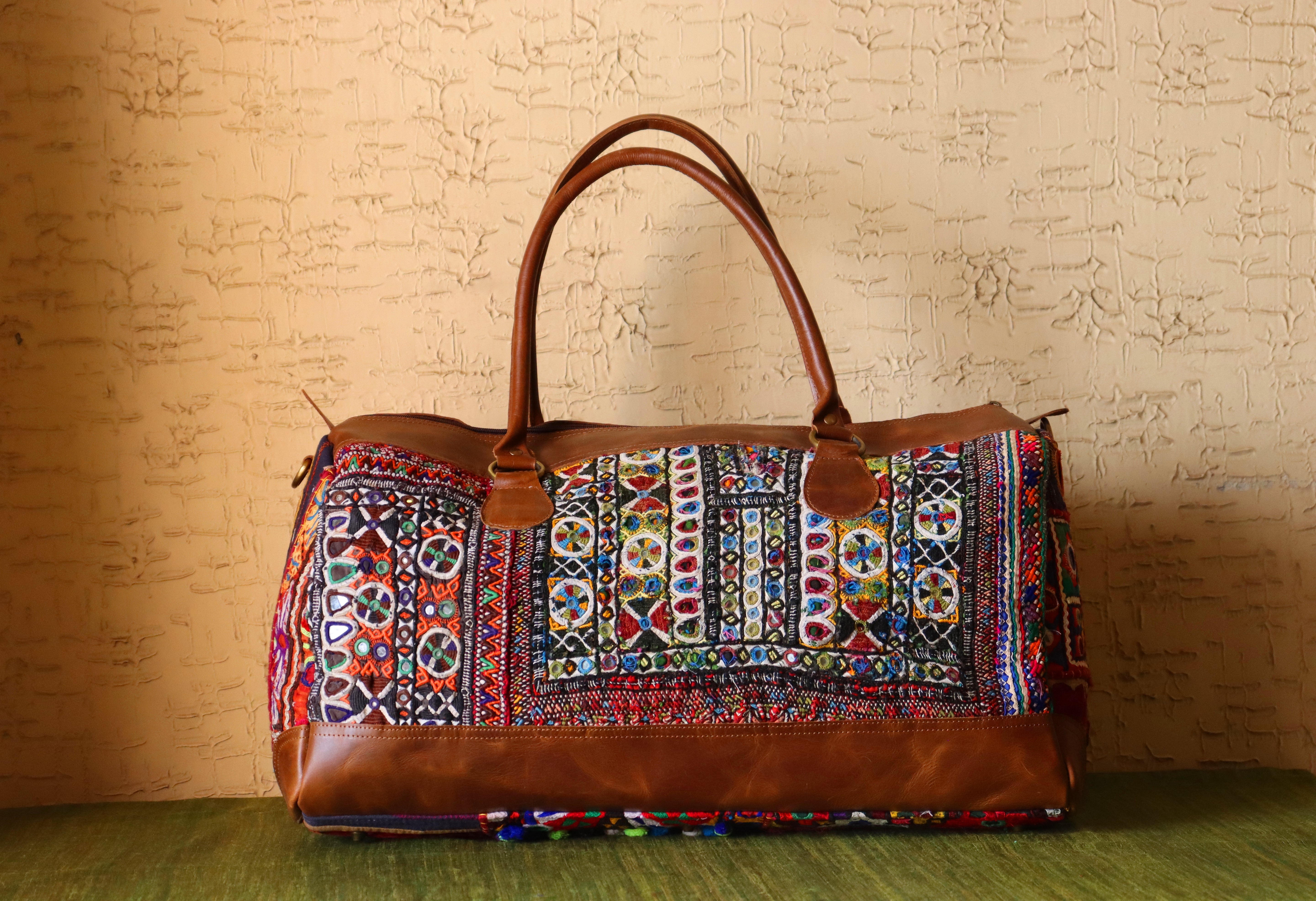 Banjara Leather Weekender