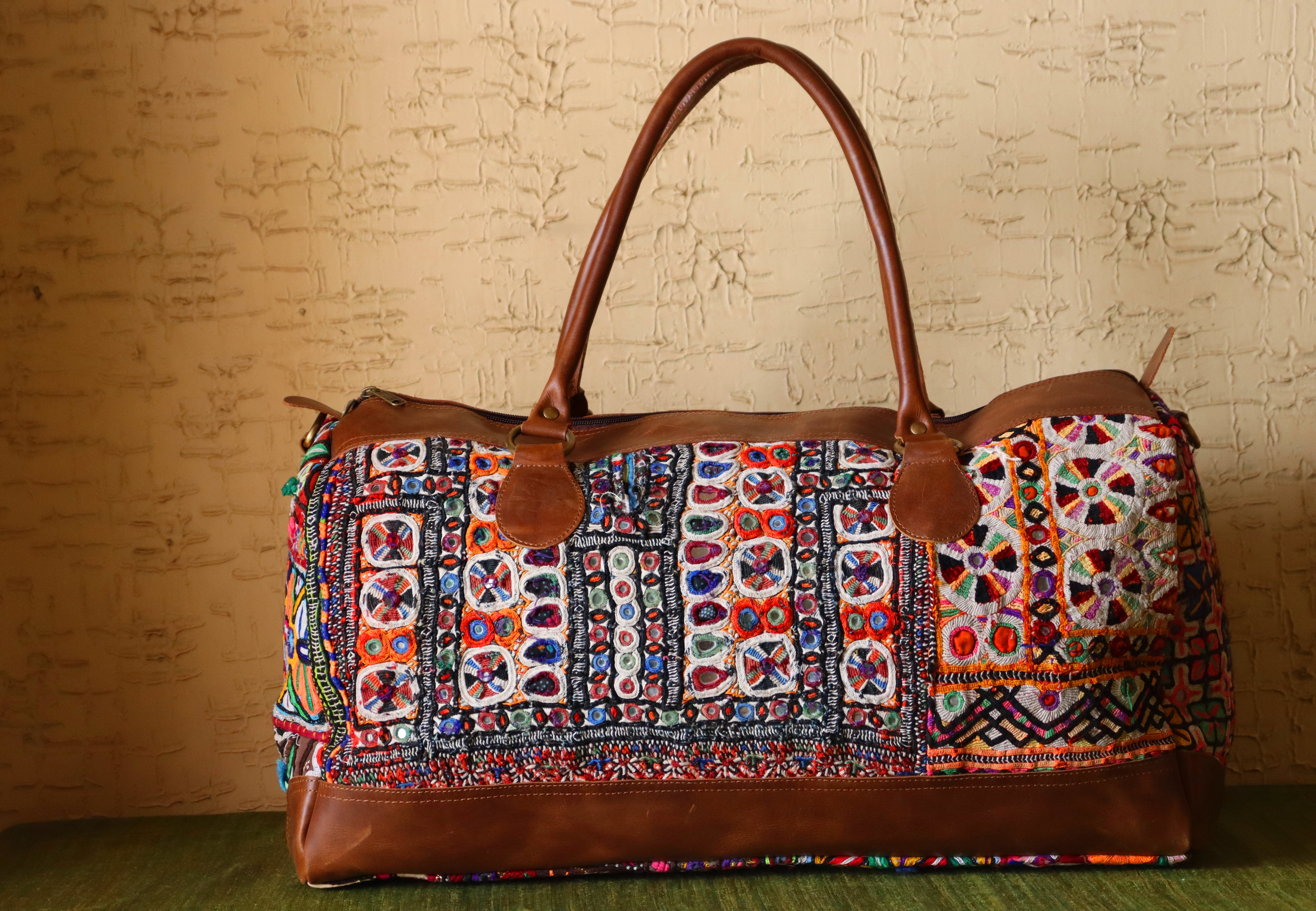 Banjara Leather Weekender