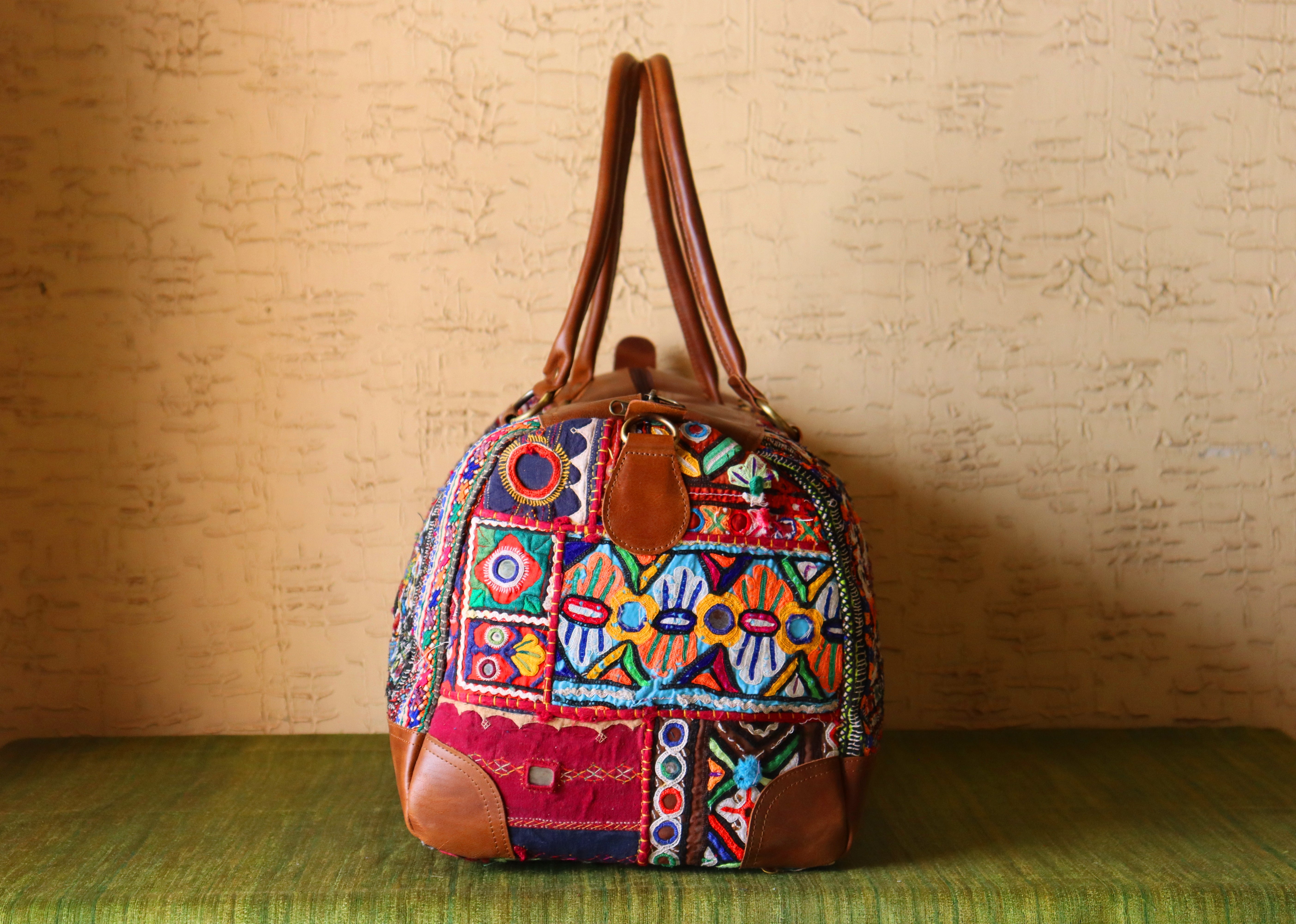 Banjara Leather Weekender