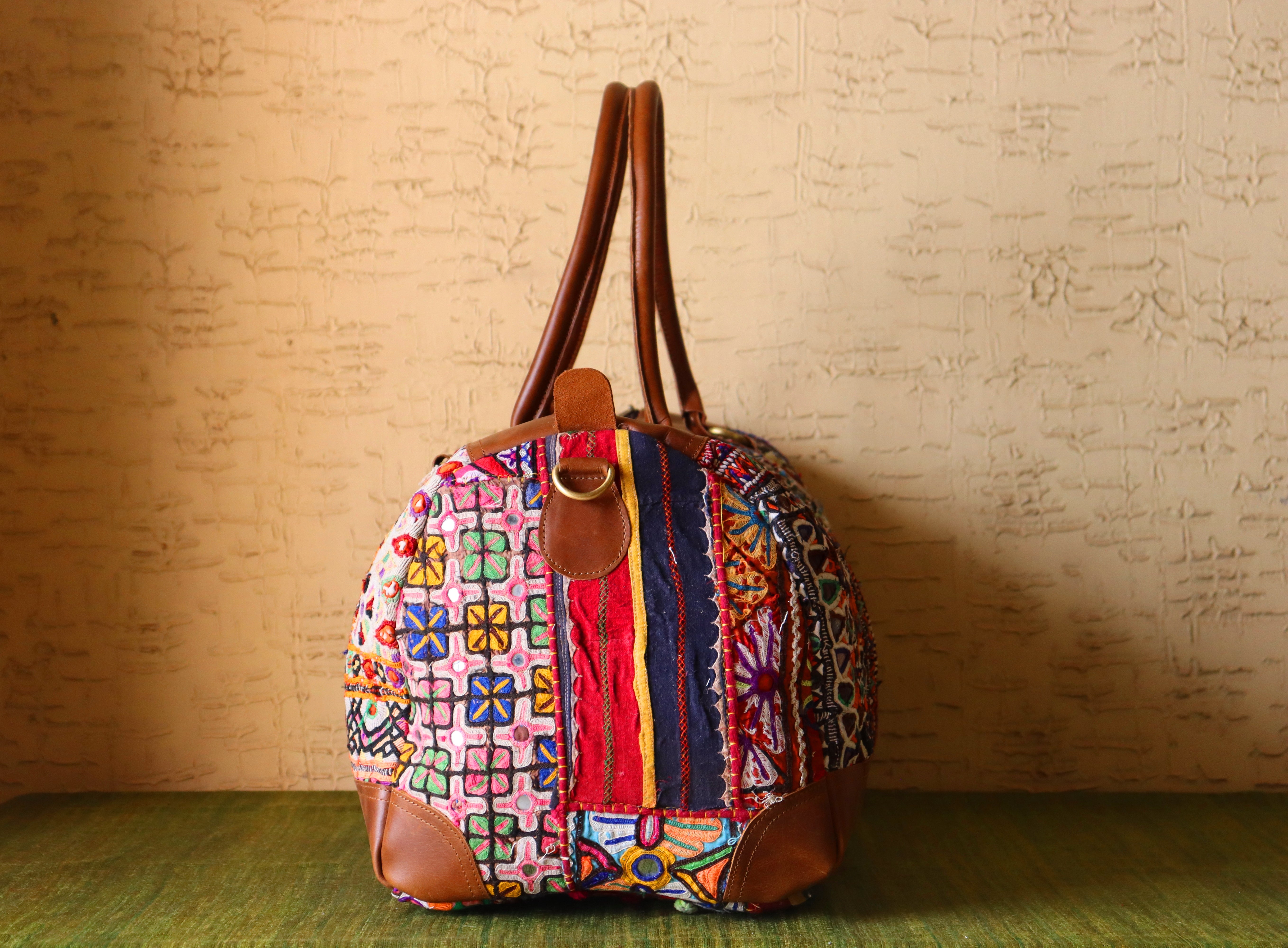 Banjara Leather Weekender