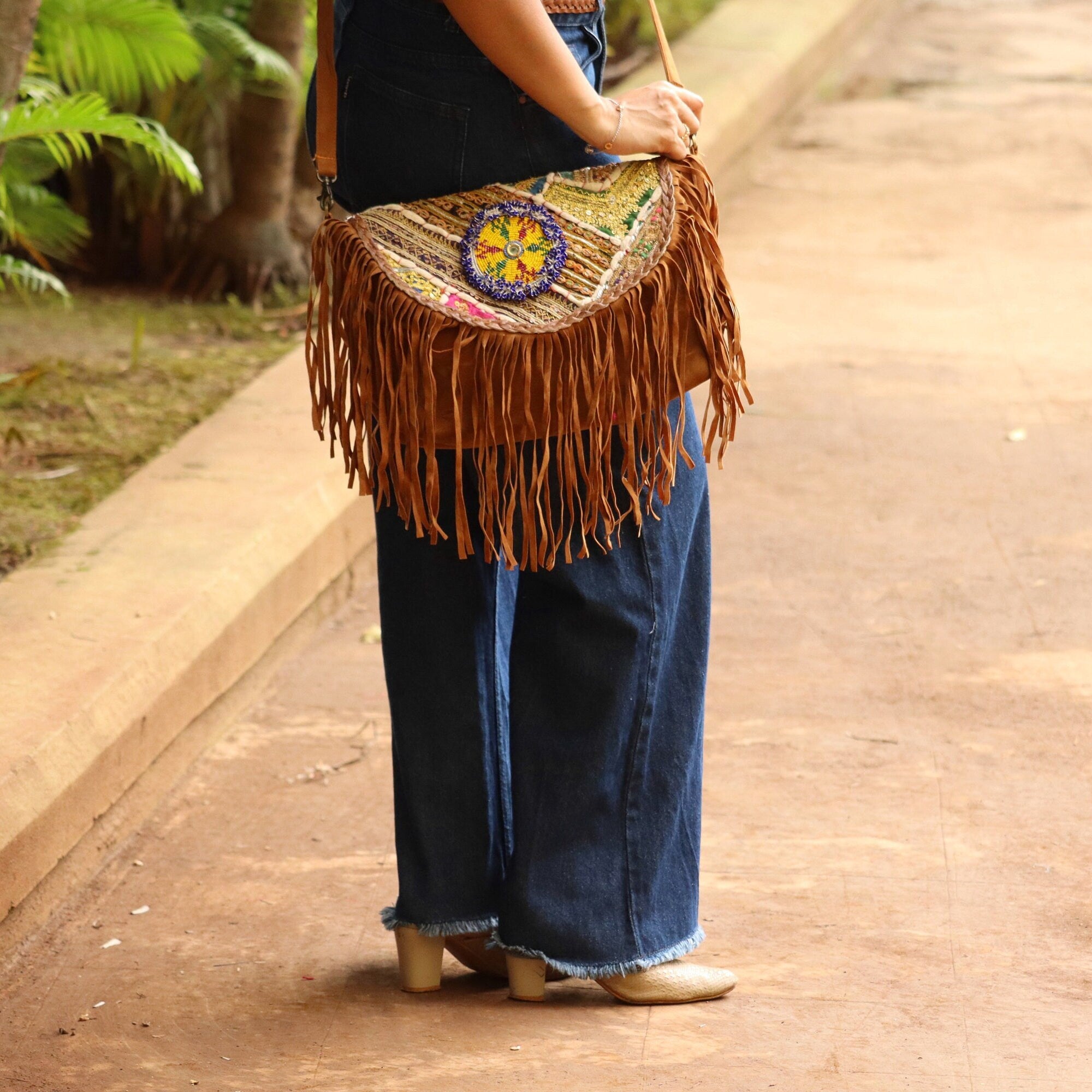 Banjara Fringes Sling Bag
