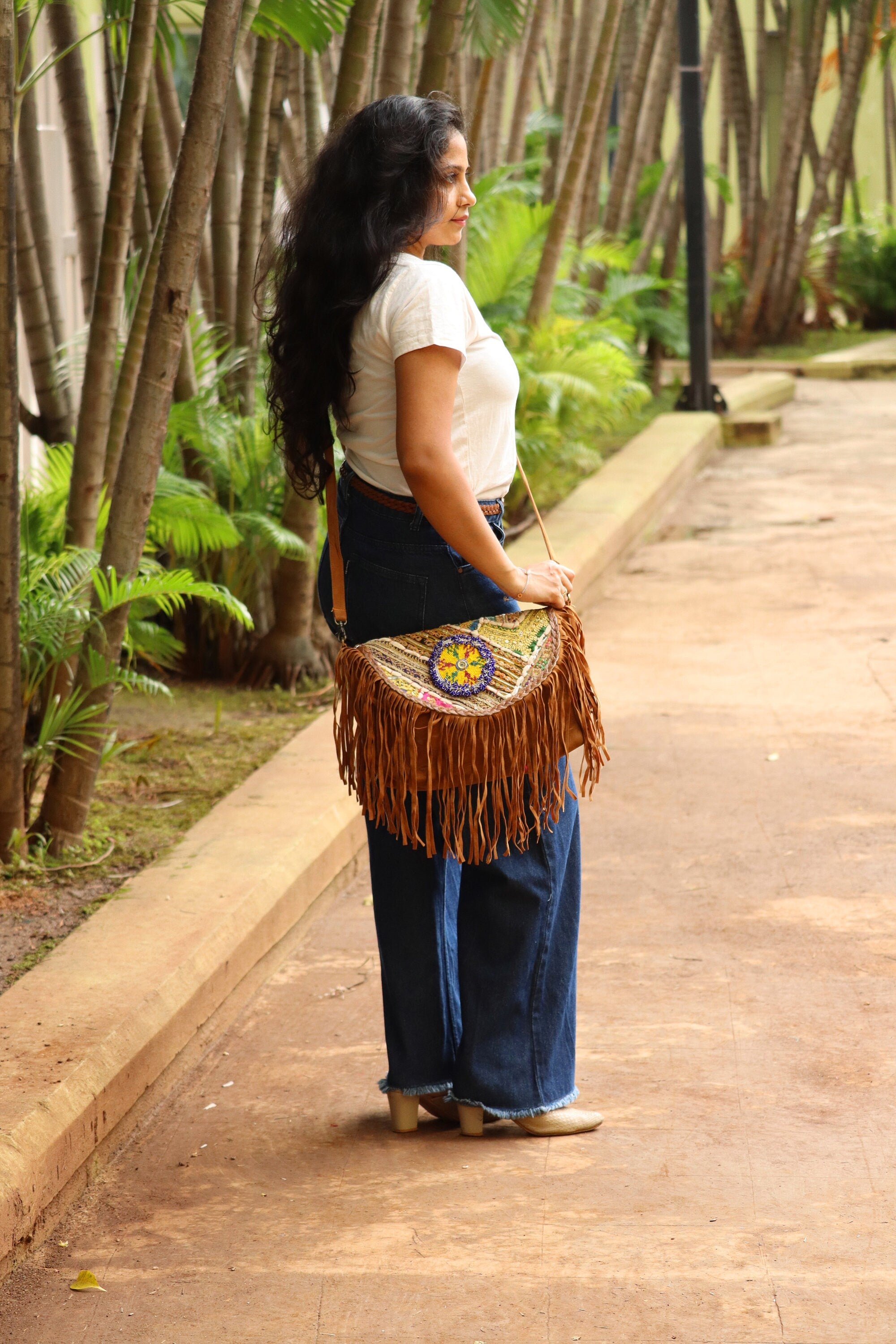 Banjara Fringes Sling Bag