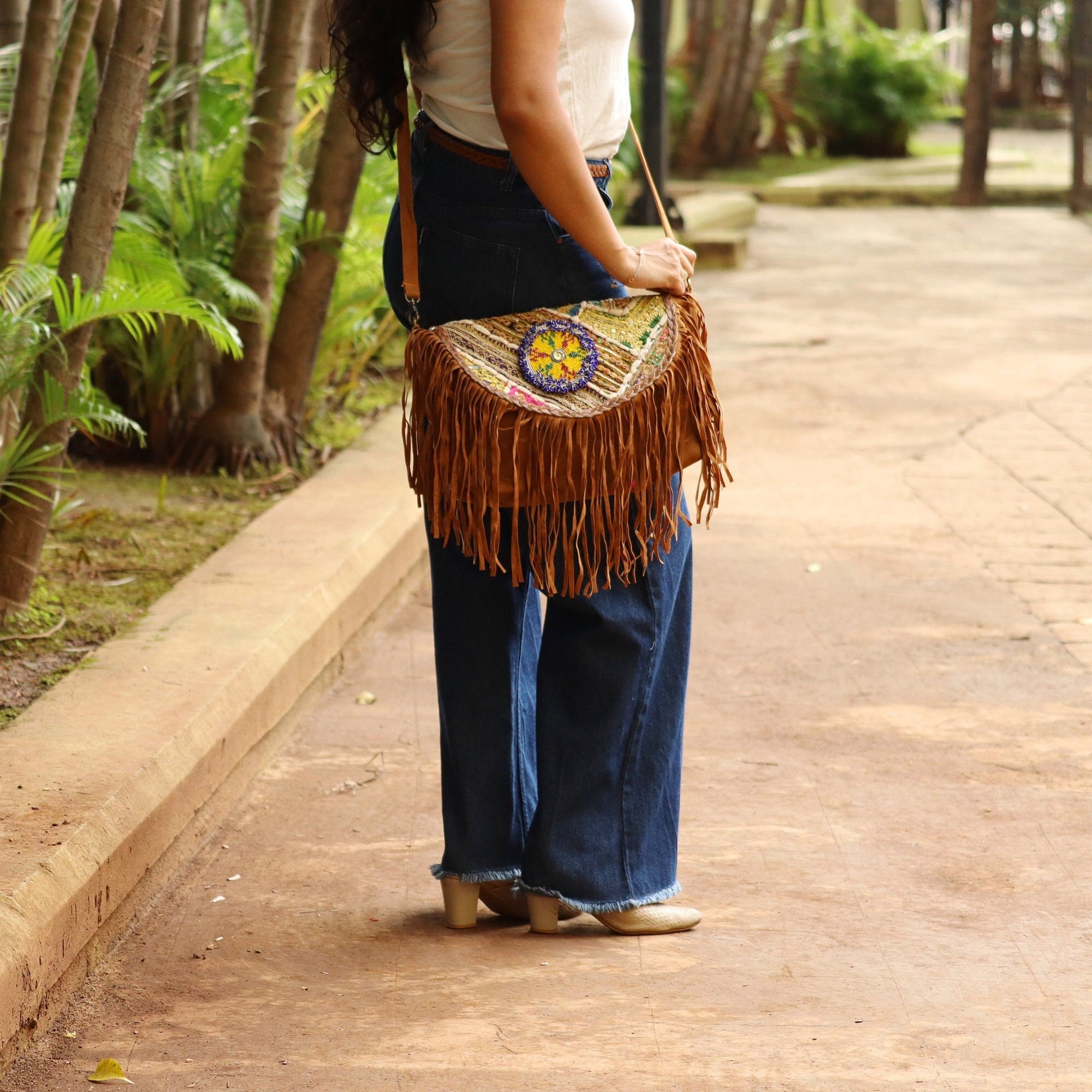 Banjara Fringes Sling Bag