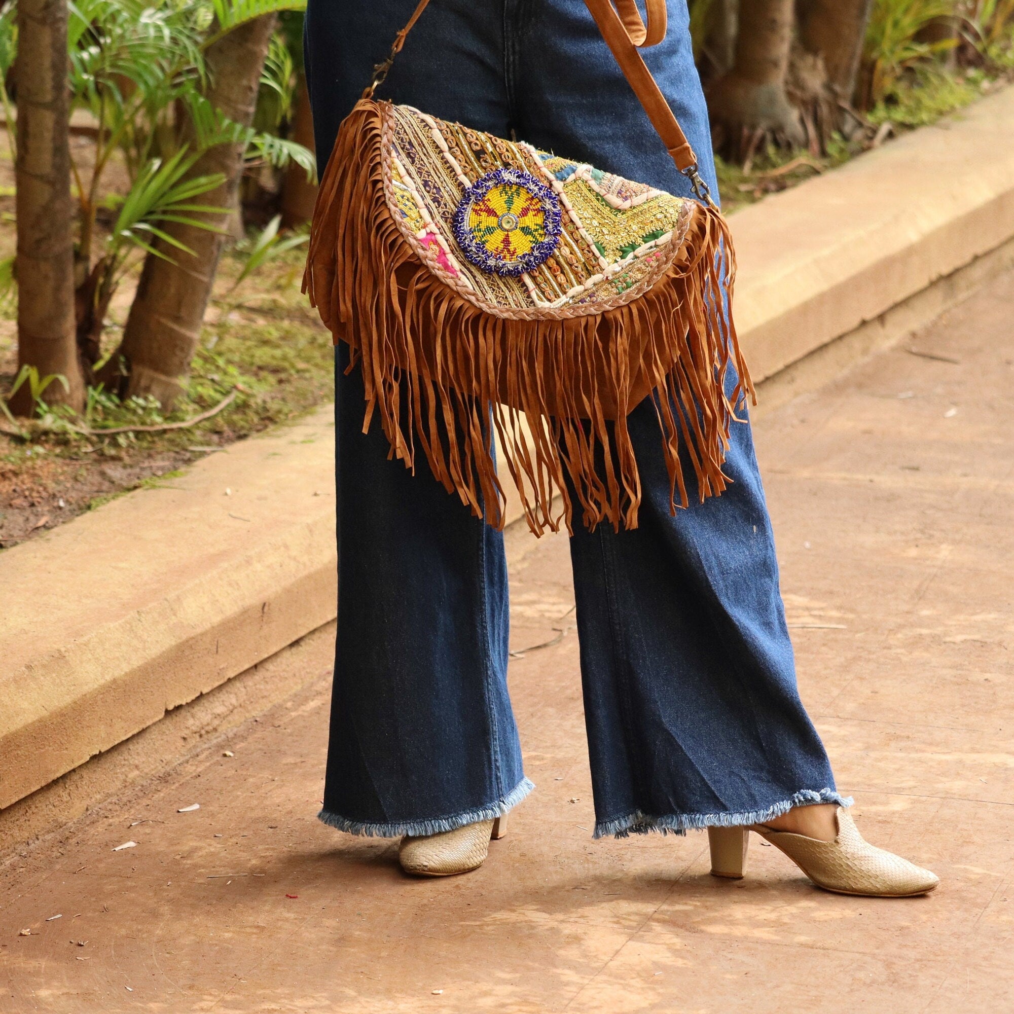 Banjara Fringes Sling Bag