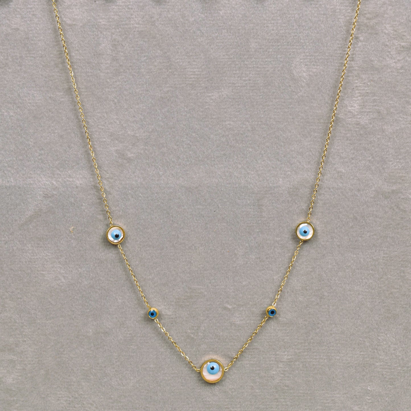 Multiple Evil Eye Necklace