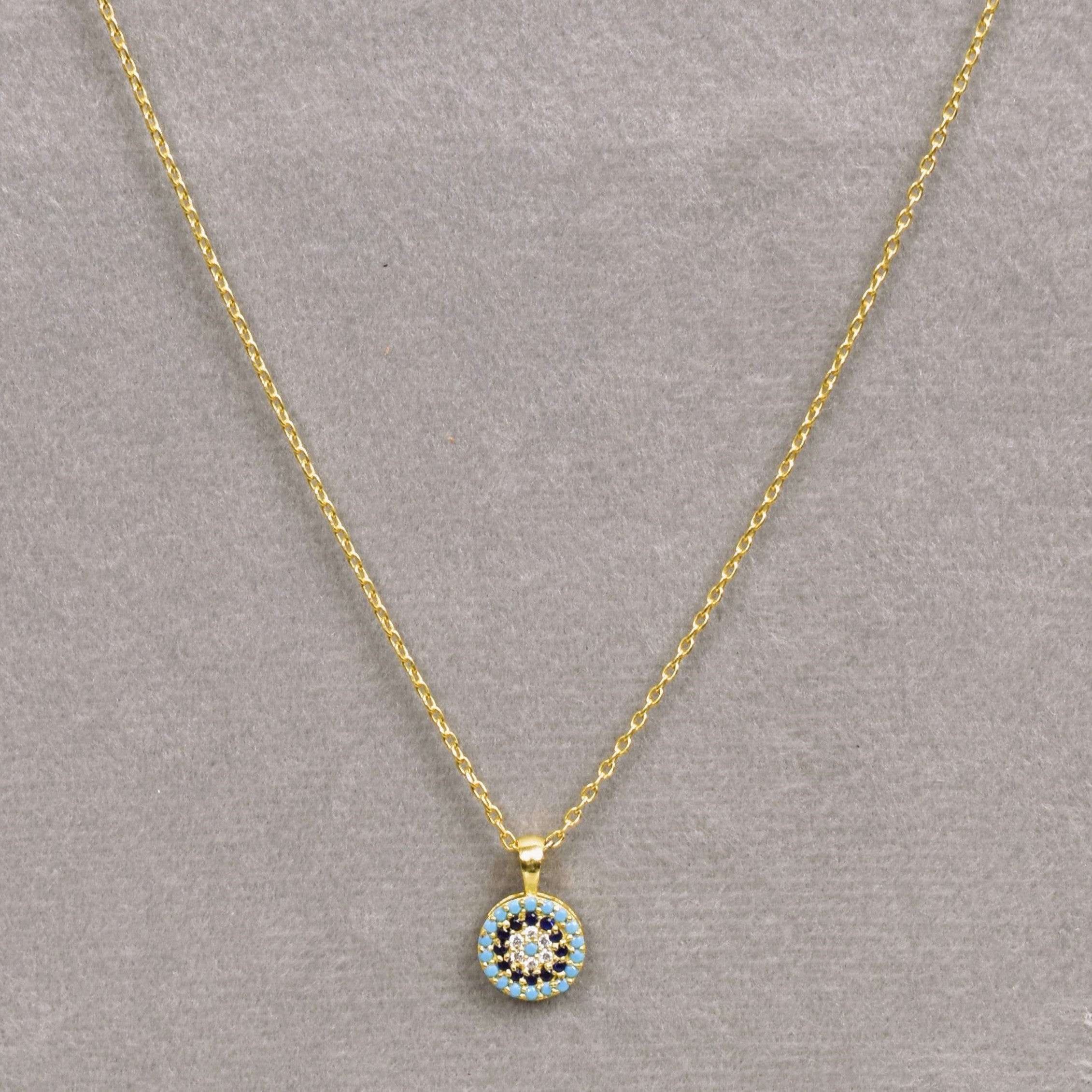 Evil Eye Gold Necklace