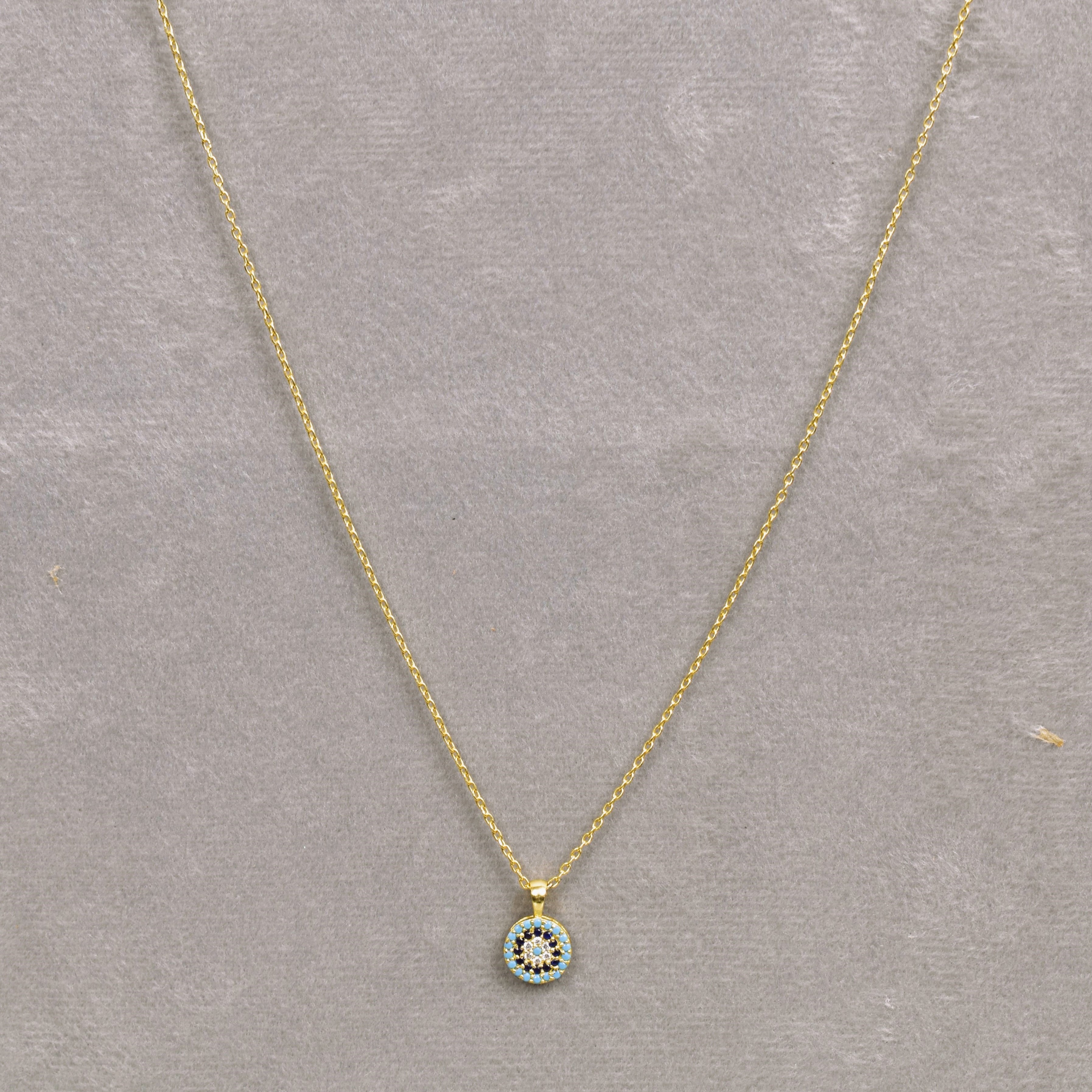 Evil Eye Gold Necklace