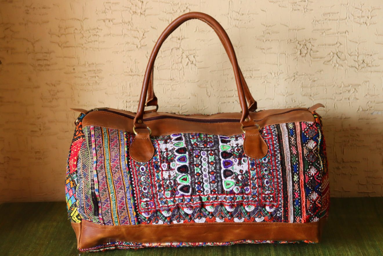 Banjara Leather Weekender