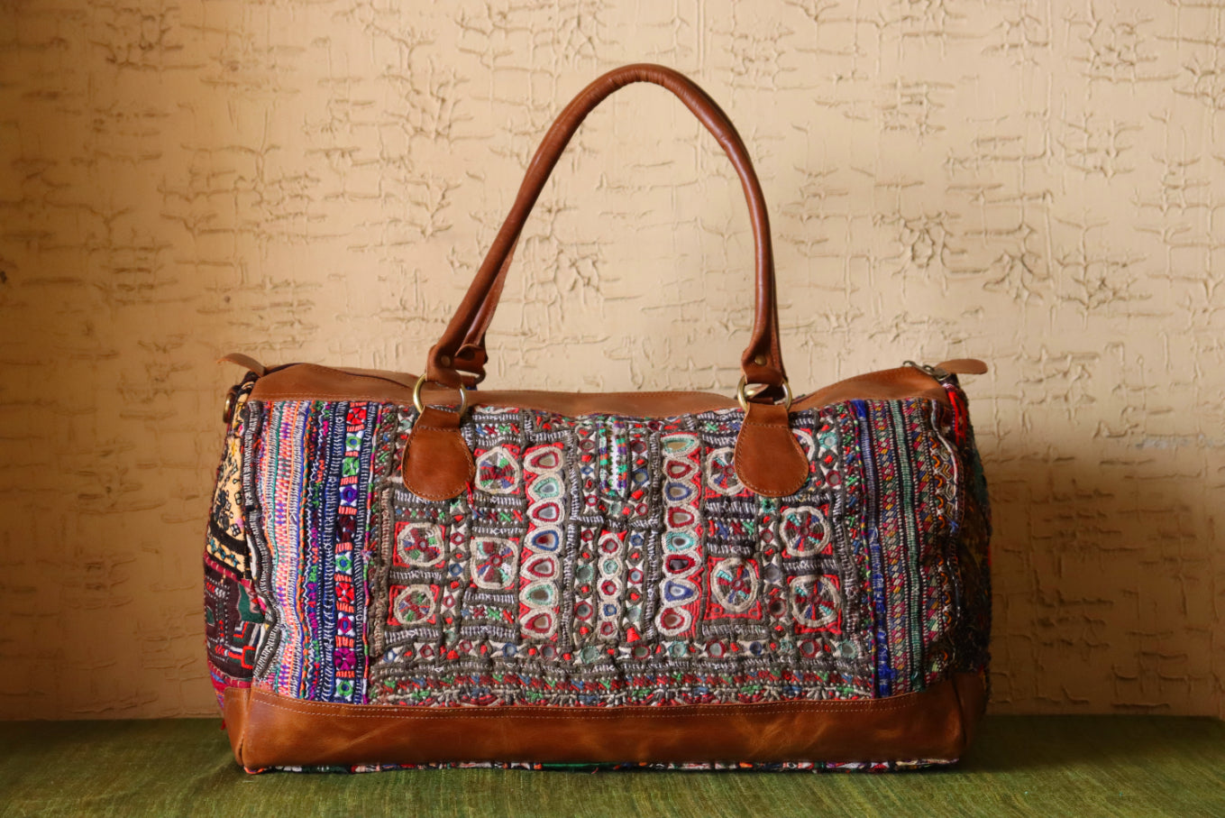 Banjara Leather Weekender